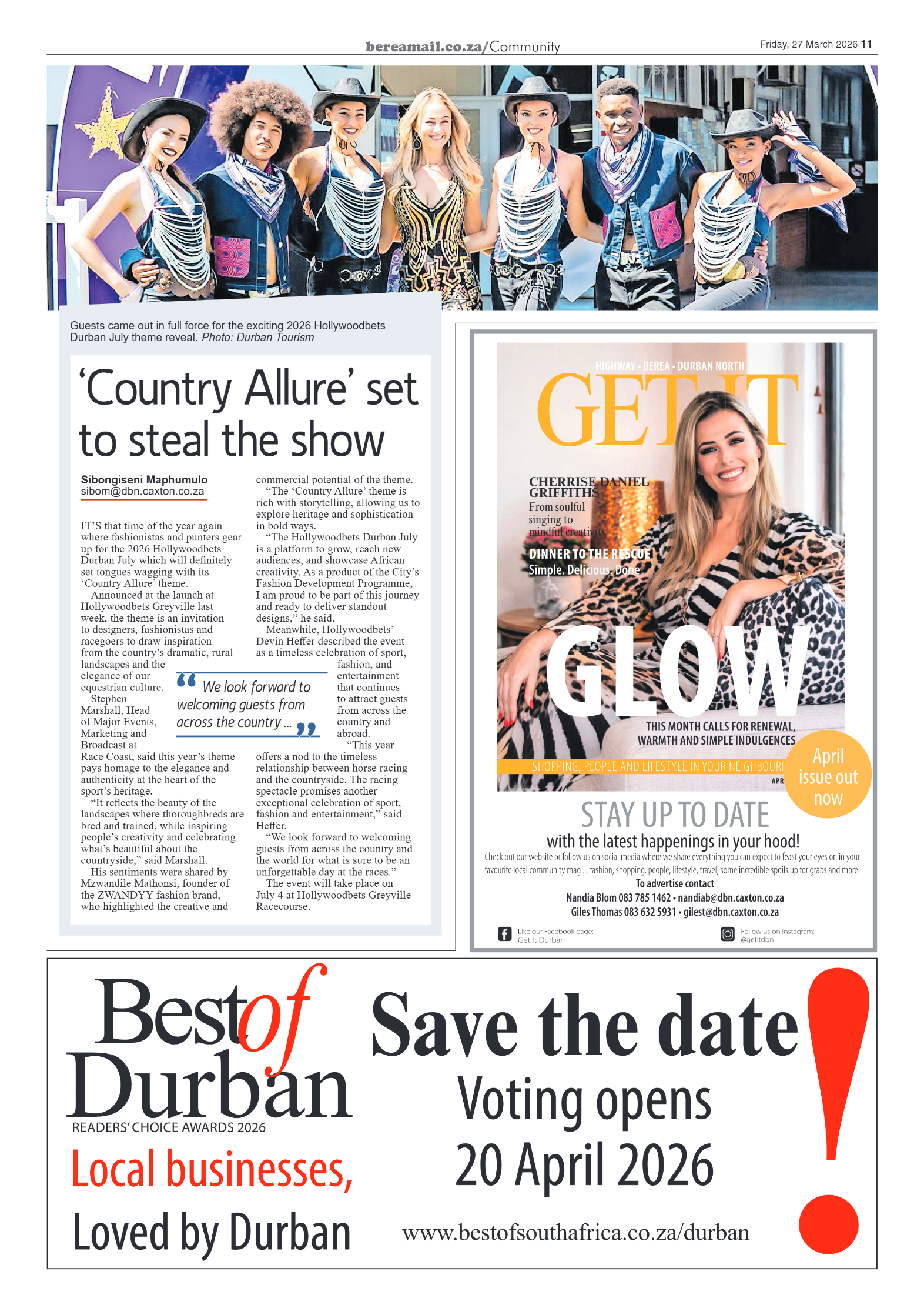 Berea Mail 27 March 2026 page 11