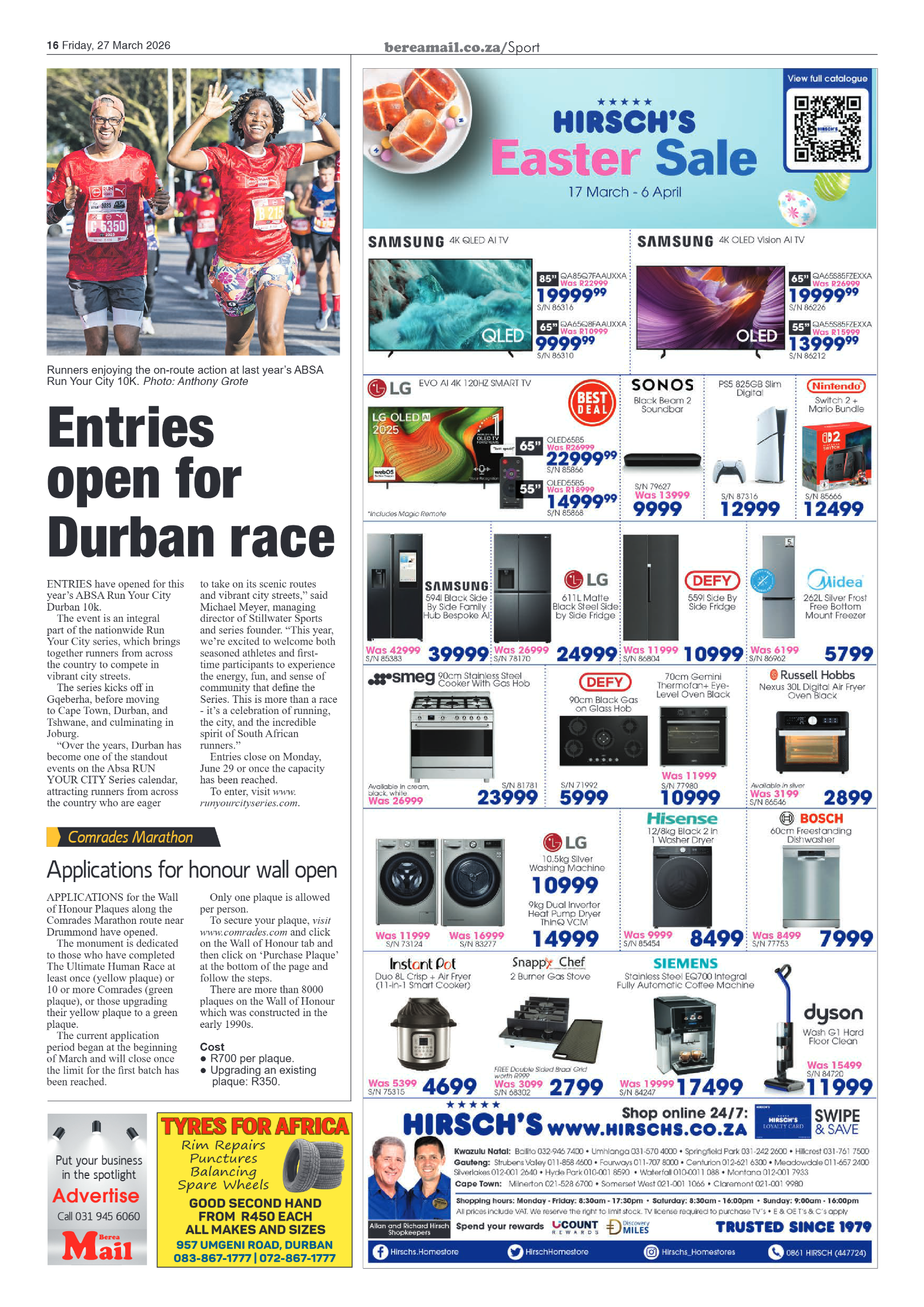 Berea Mail 27 March 2026 page 16