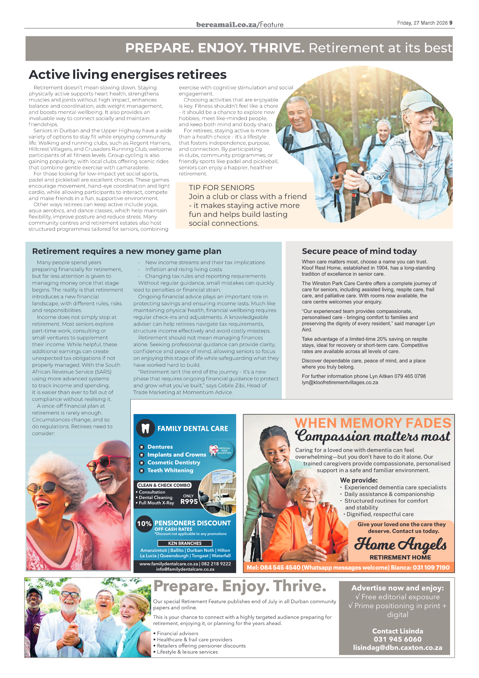 Berea Mail 27 March 2026 page 9