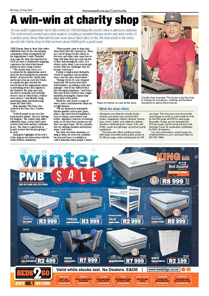 Berea Mail 27 May 2022 page 8