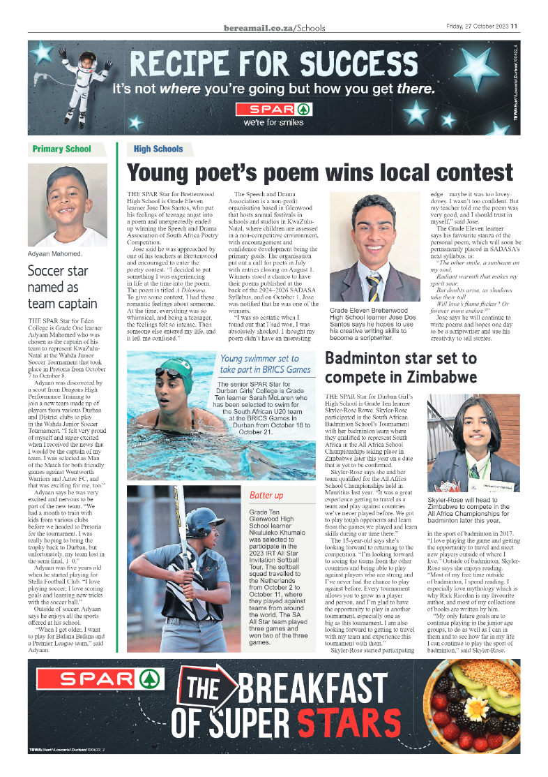 Berea Mail 27 October 2023 page 10