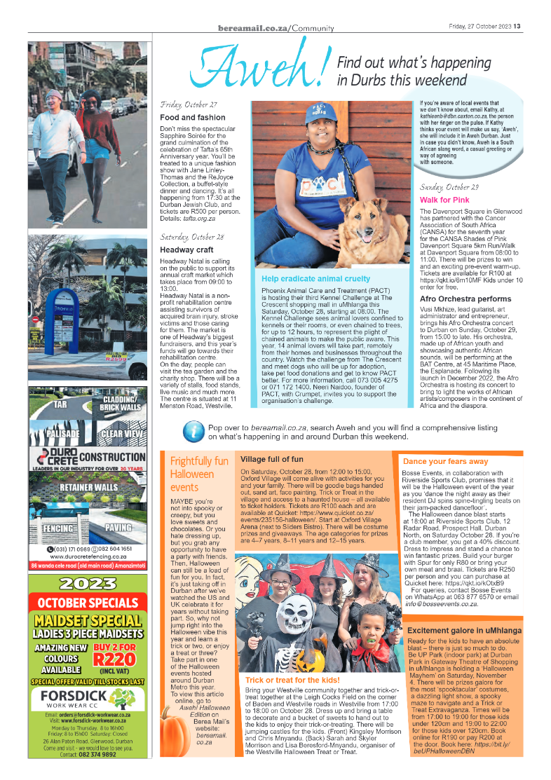 Berea Mail 27 October 2023 page 12