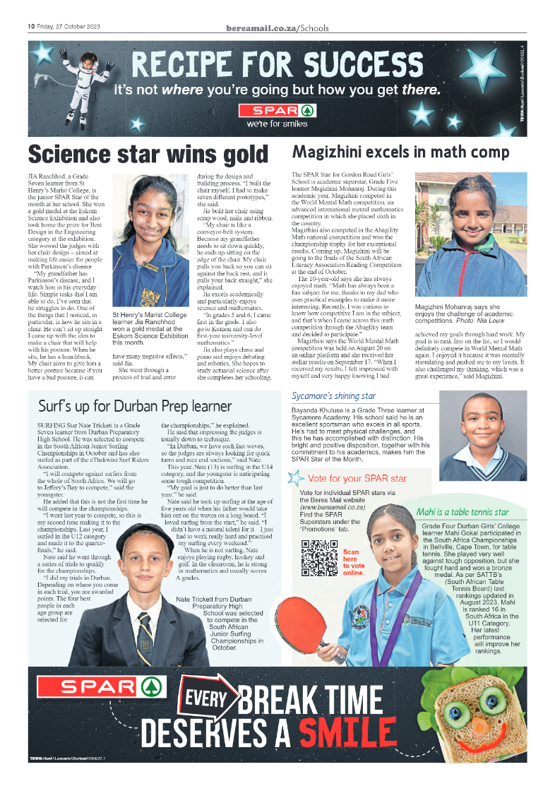 Berea Mail 27 October 2023 page 9