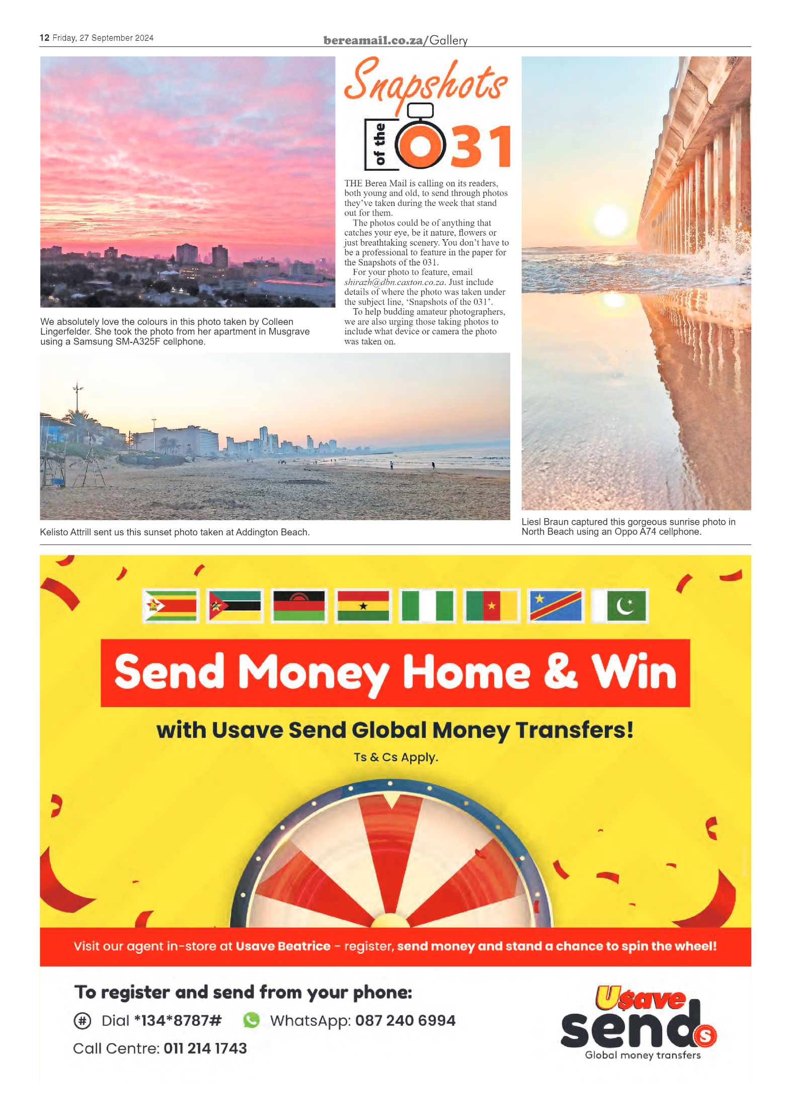 Berea Mail 27 September 2024 page 12