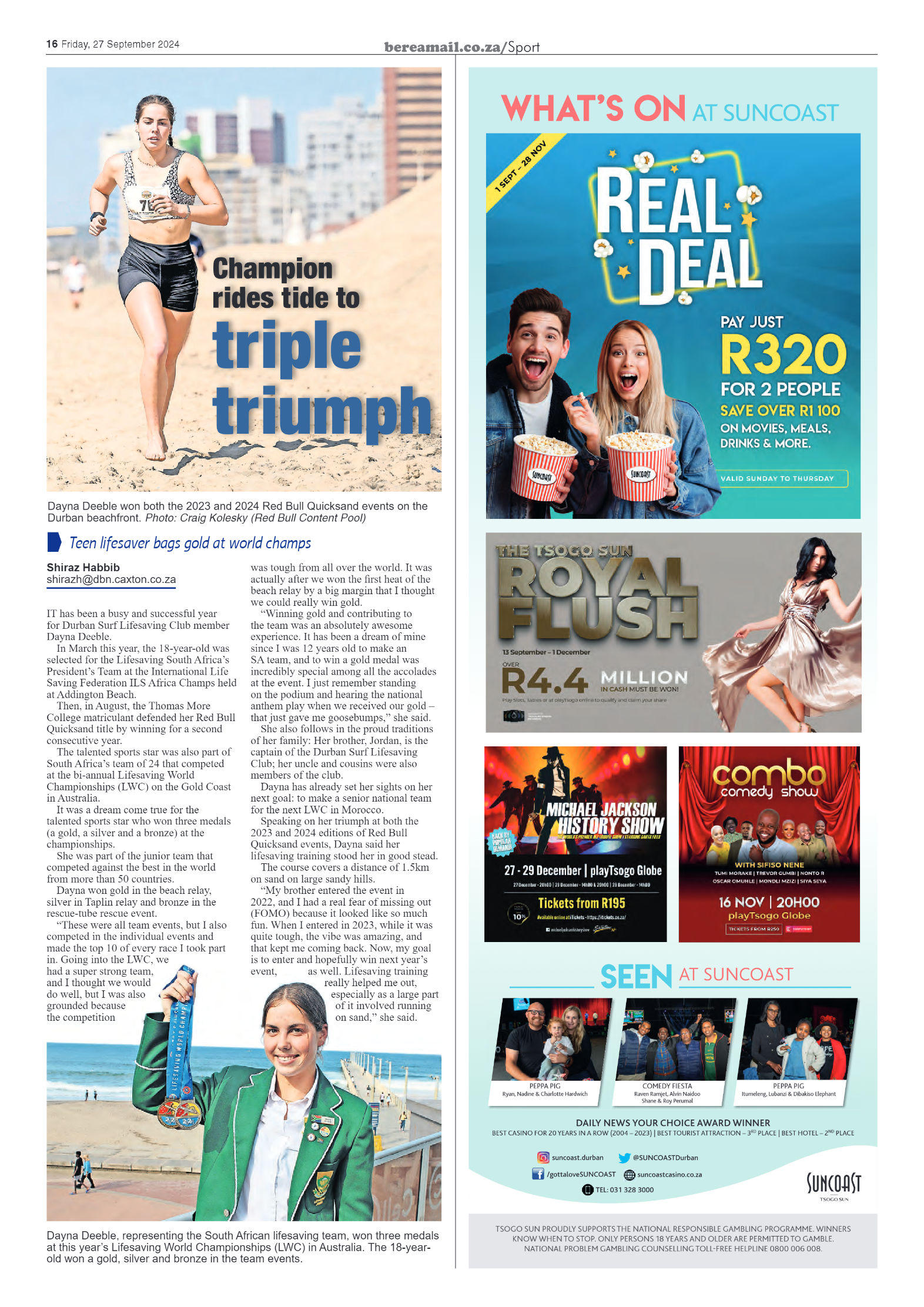 Berea Mail 27 September 2024 page 16