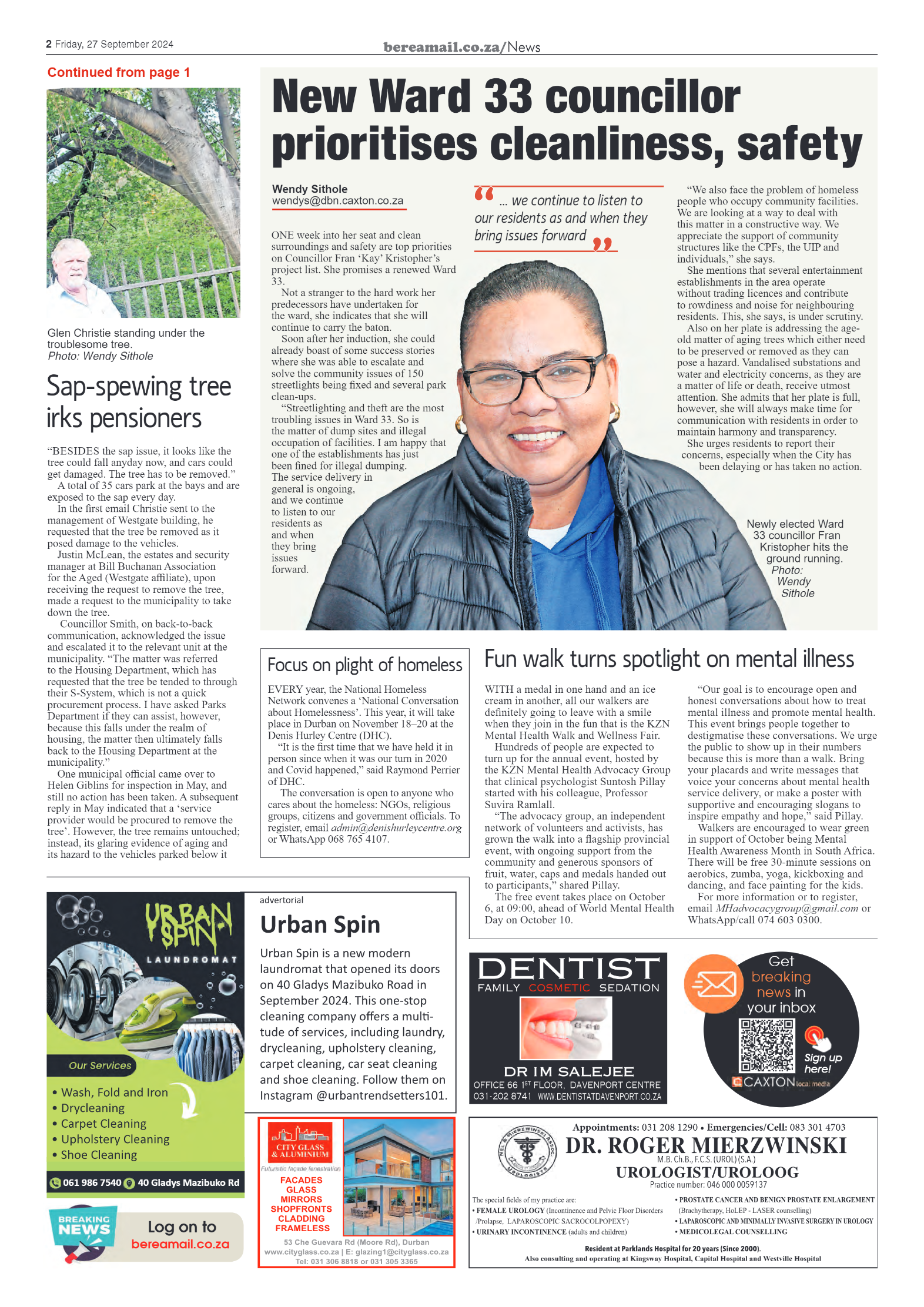 Berea Mail 27 September 2024 page 2