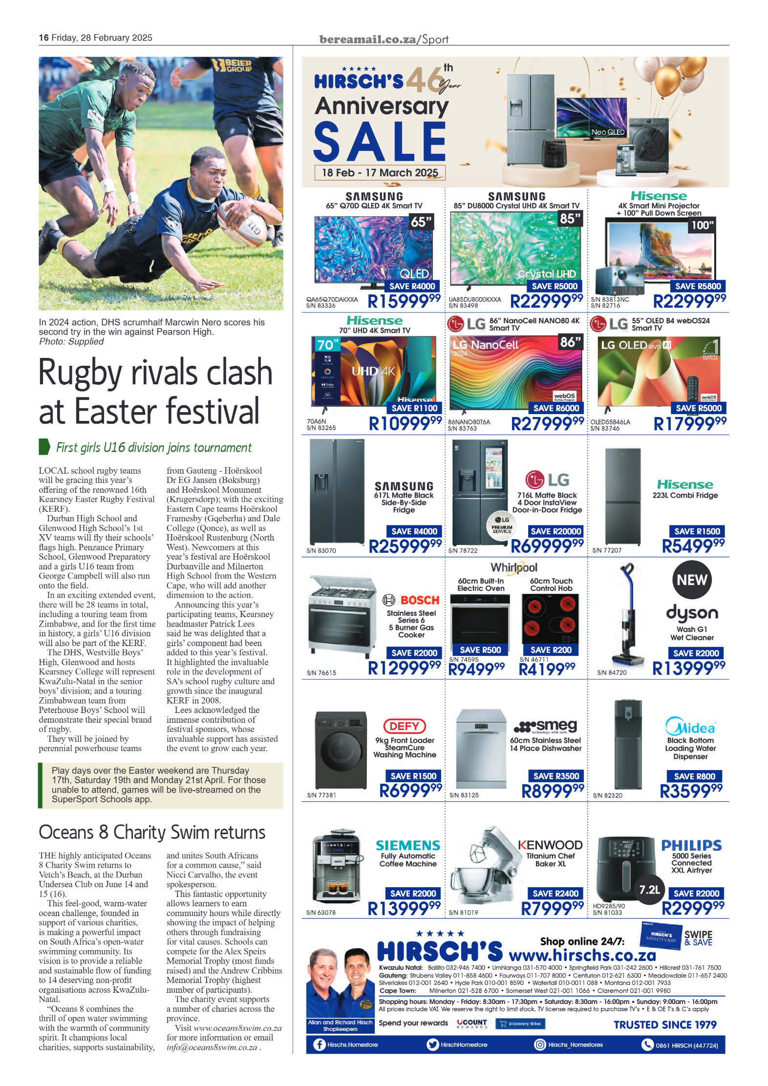 Berea Mail 28 February 2025 page 16
