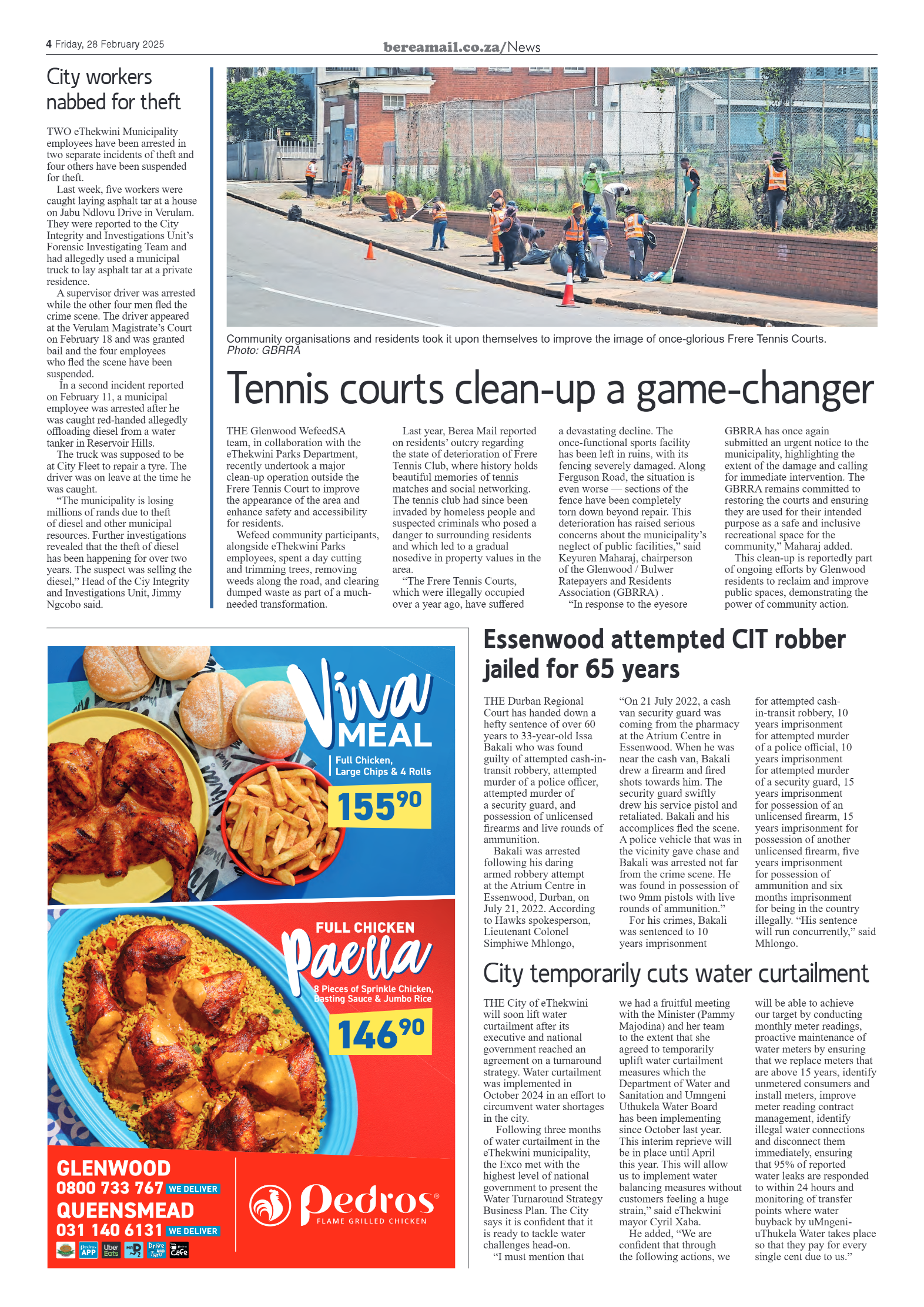 Berea Mail 28 February 2025 page 4