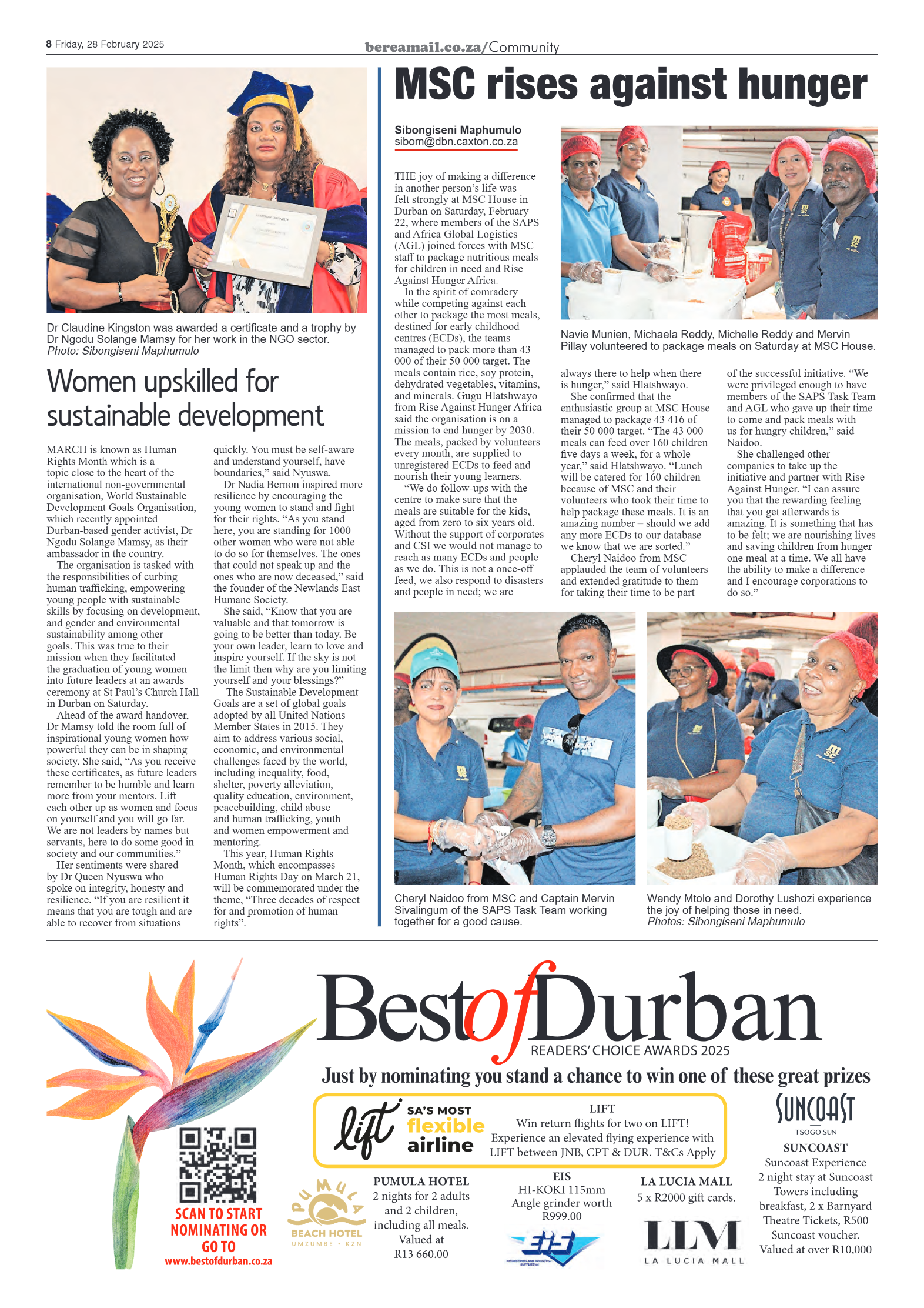 Berea Mail 28 February 2025 page 8