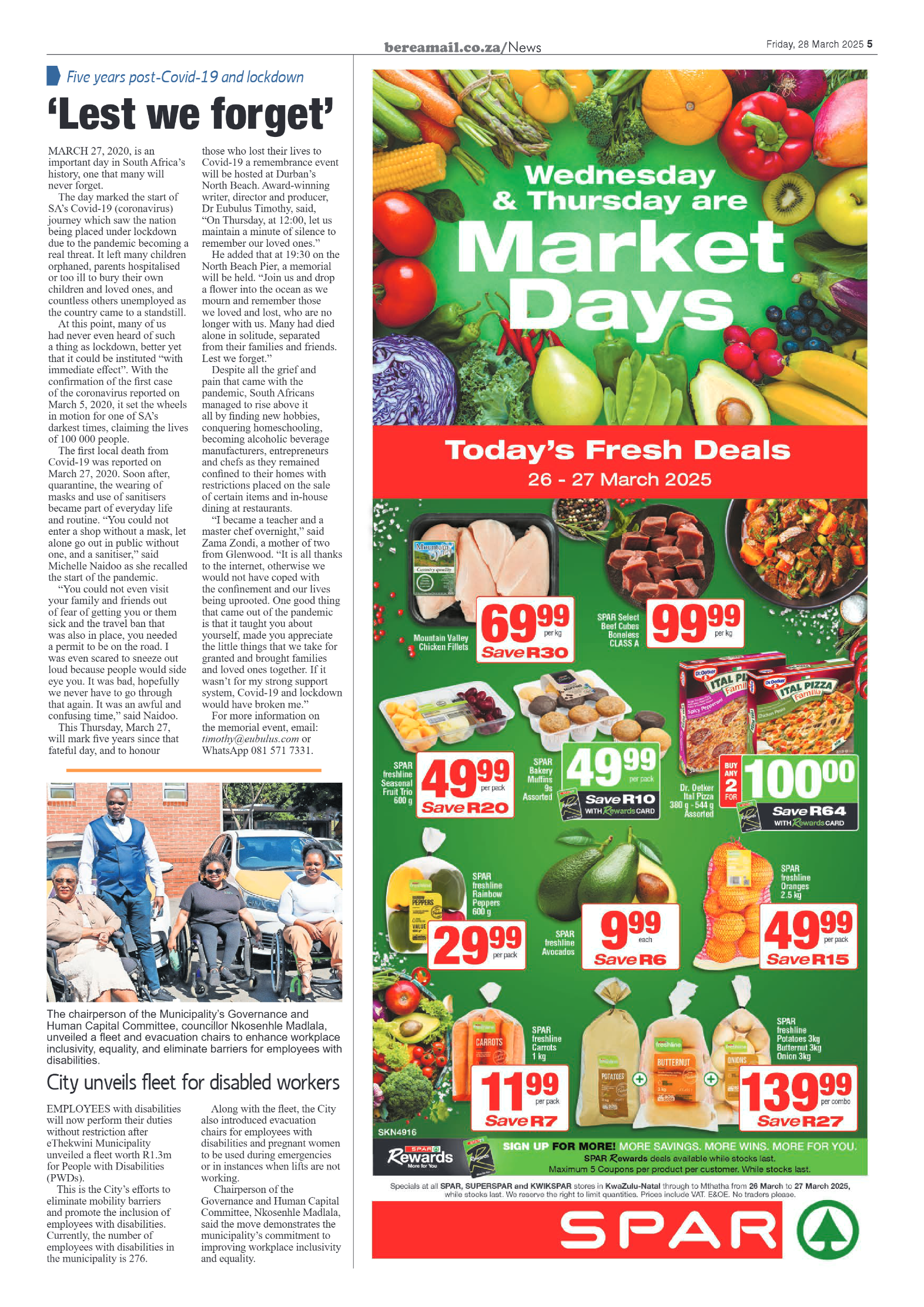 Berea Mail 28 March 2025 page 5
