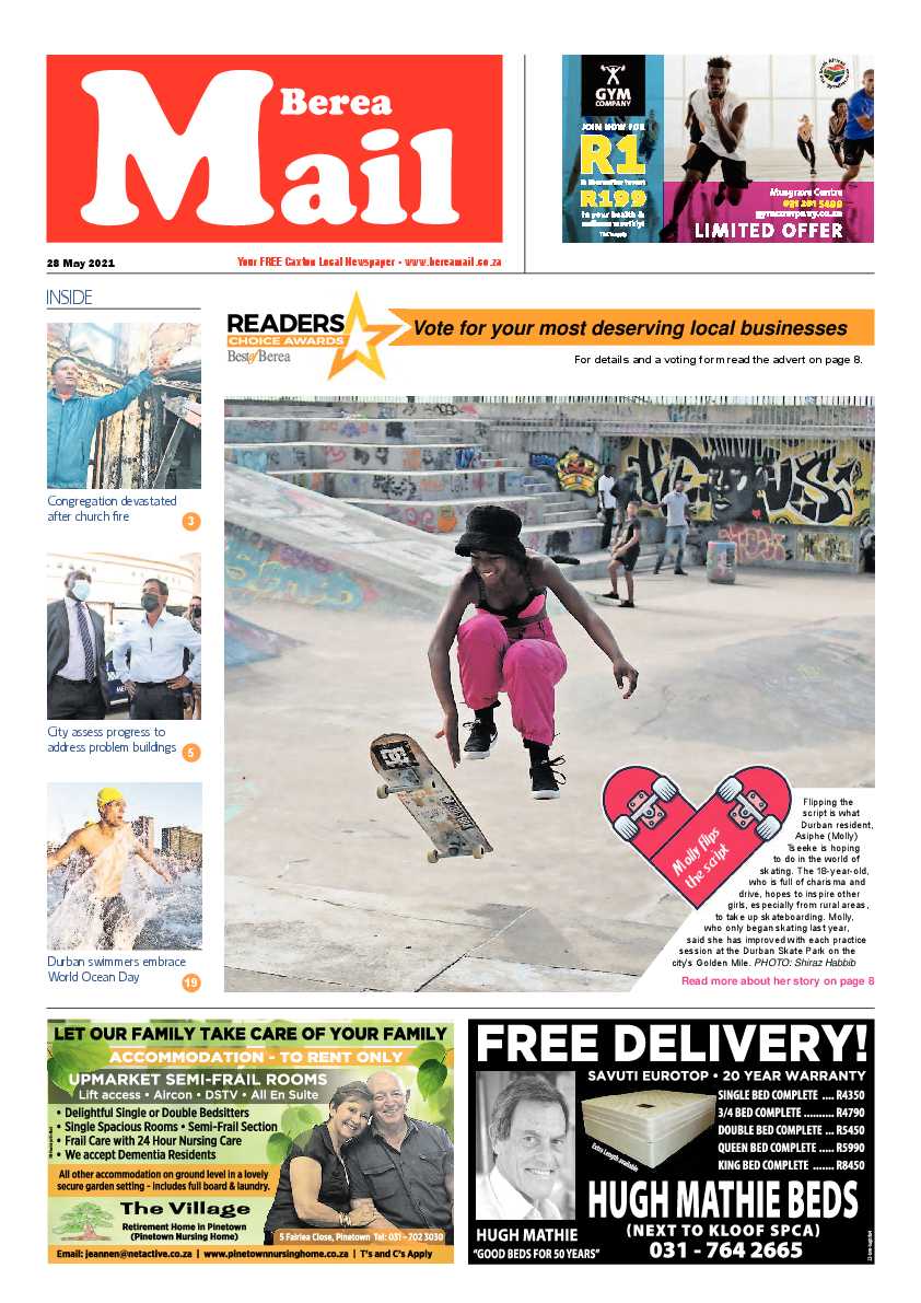 Berea Mail 28 May 2021 page 1