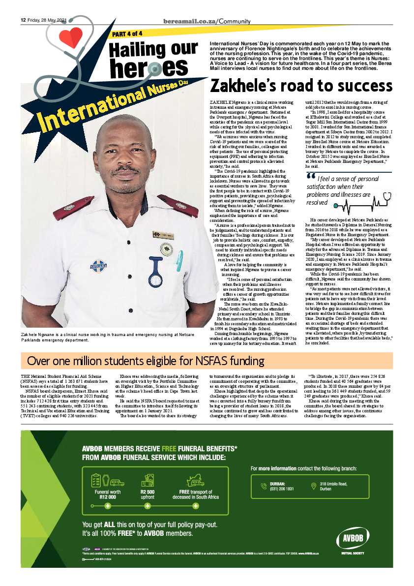 Berea Mail 28 May 2021 page 12