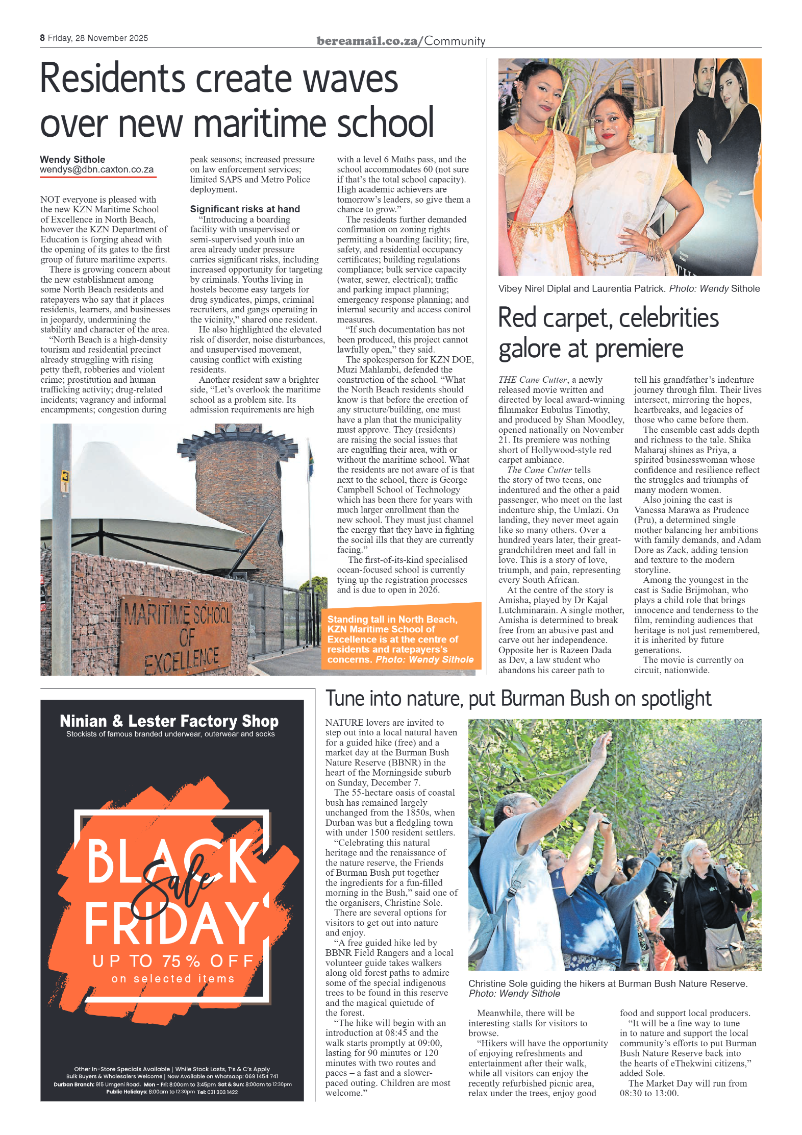 Berea Mail 28 November 2025 page 10