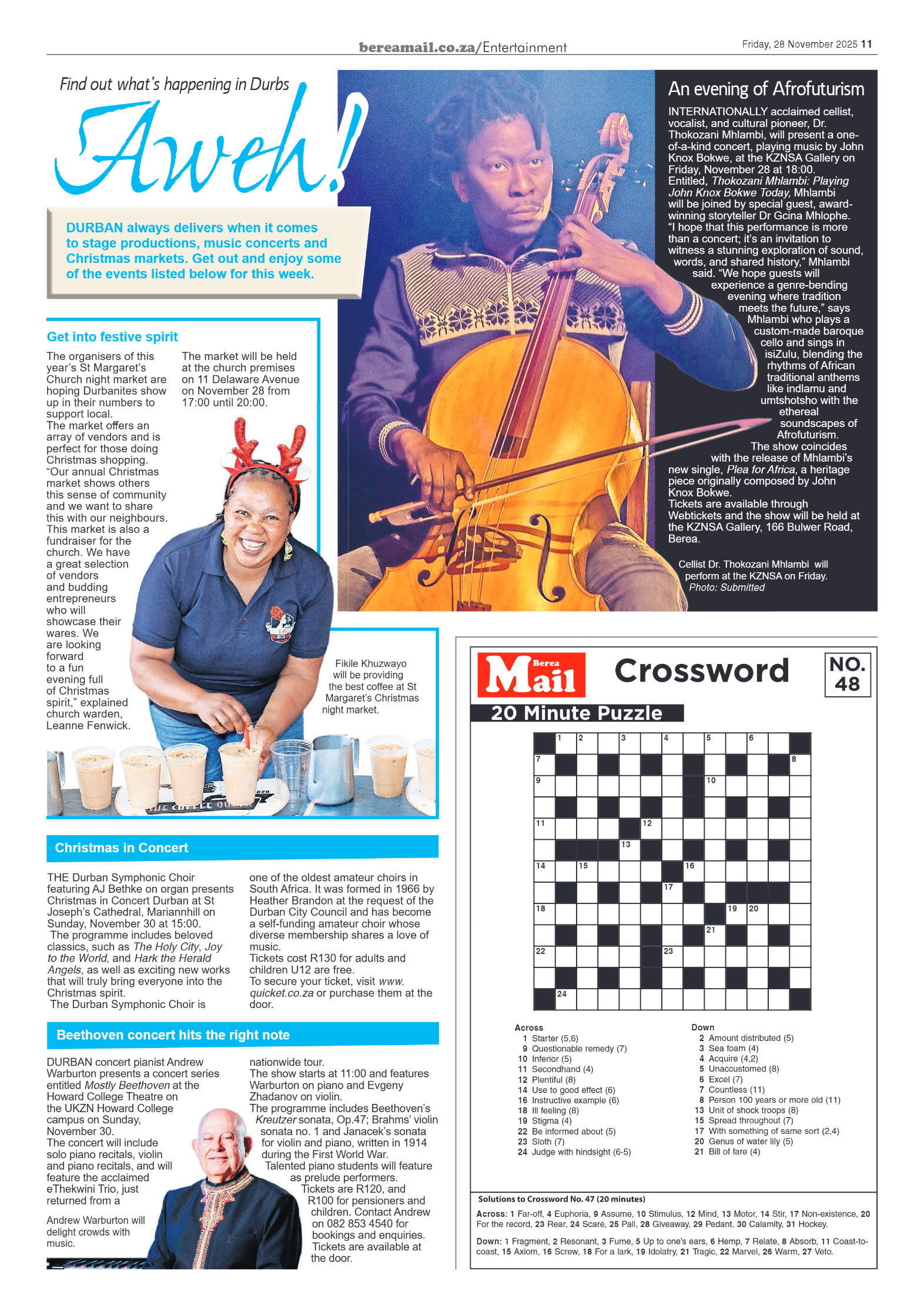 Berea Mail 28 November 2025 page 13