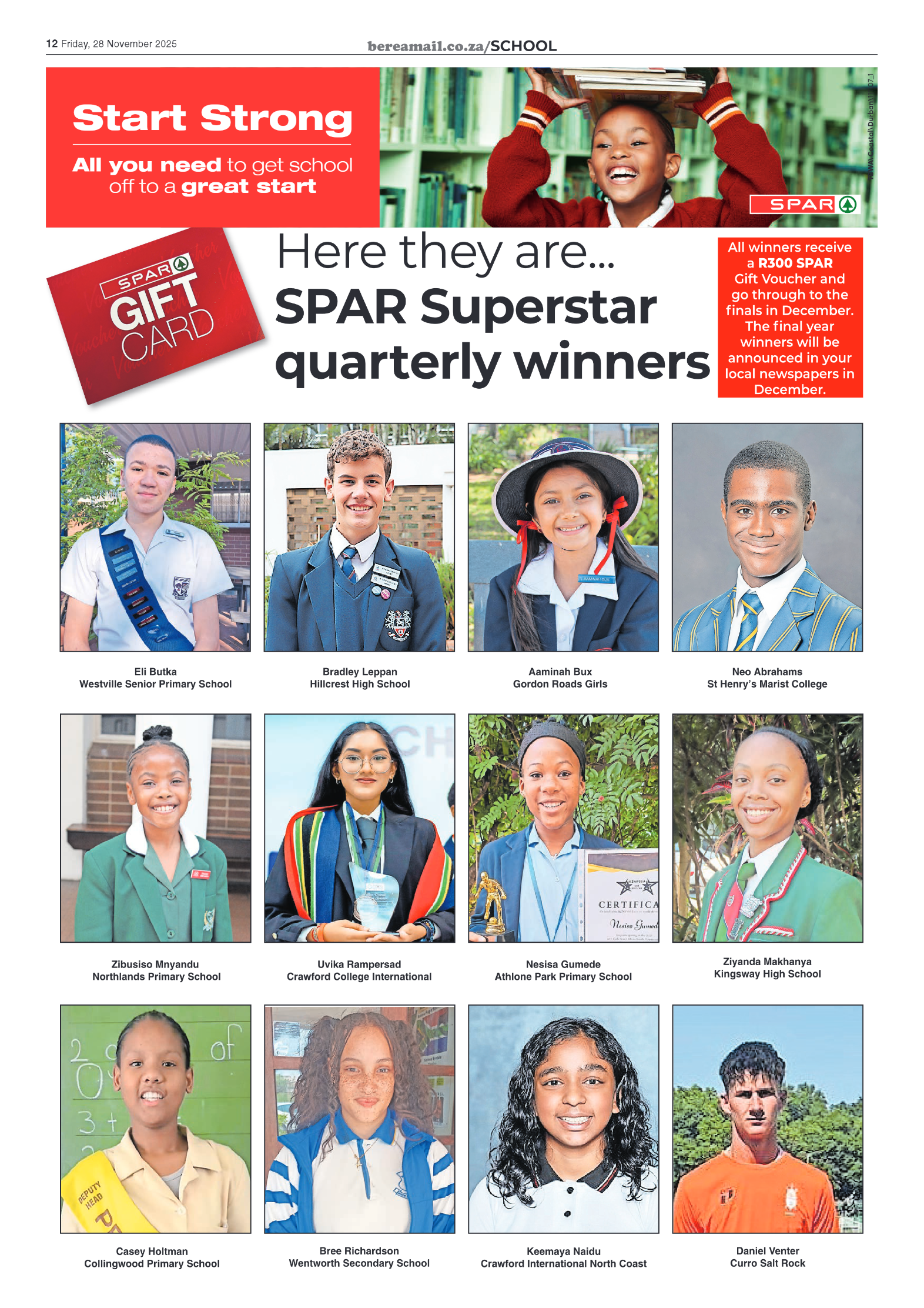 Berea Mail 28 November 2025 page 14