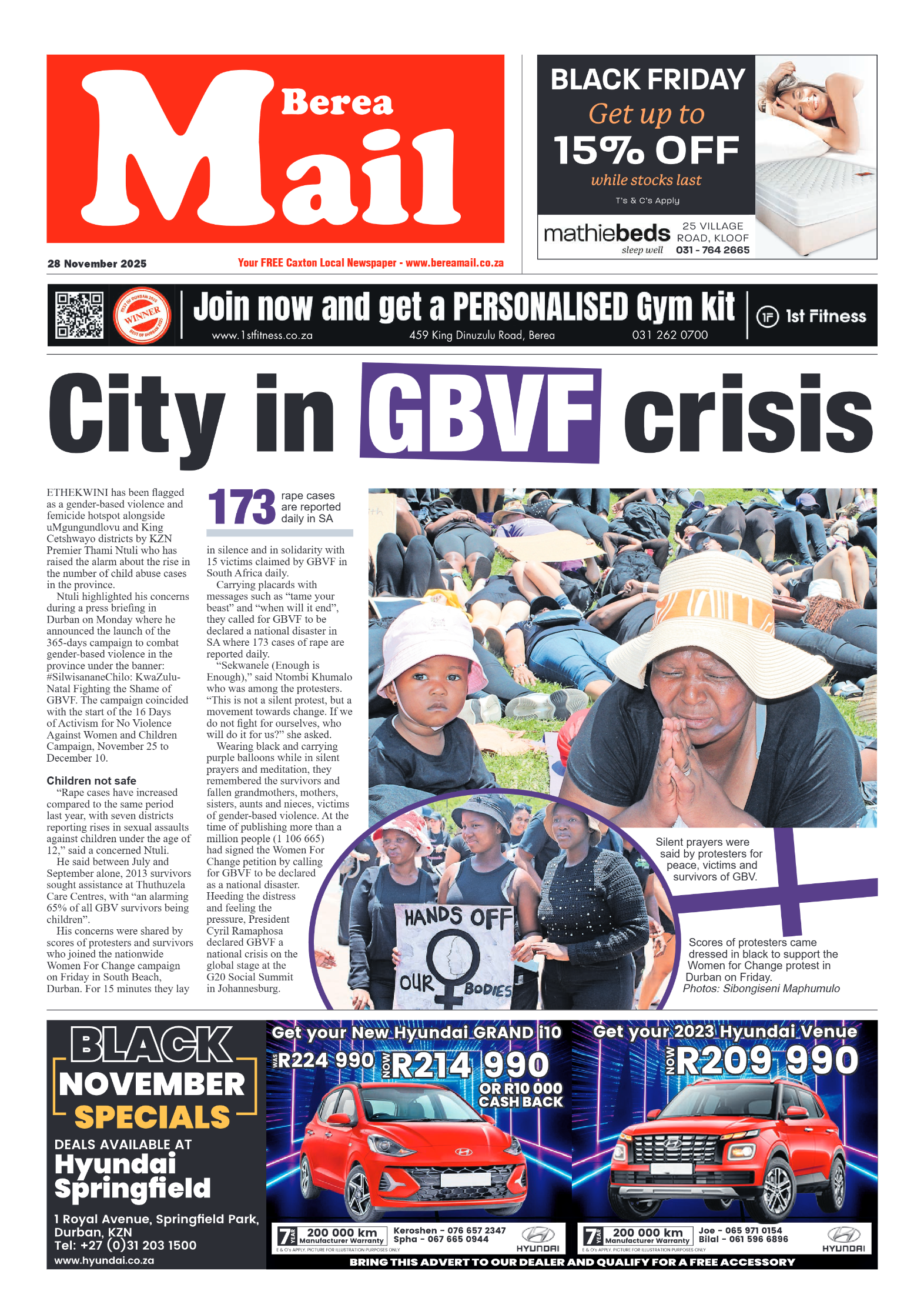 Berea Mail 28 November 2025 page 3