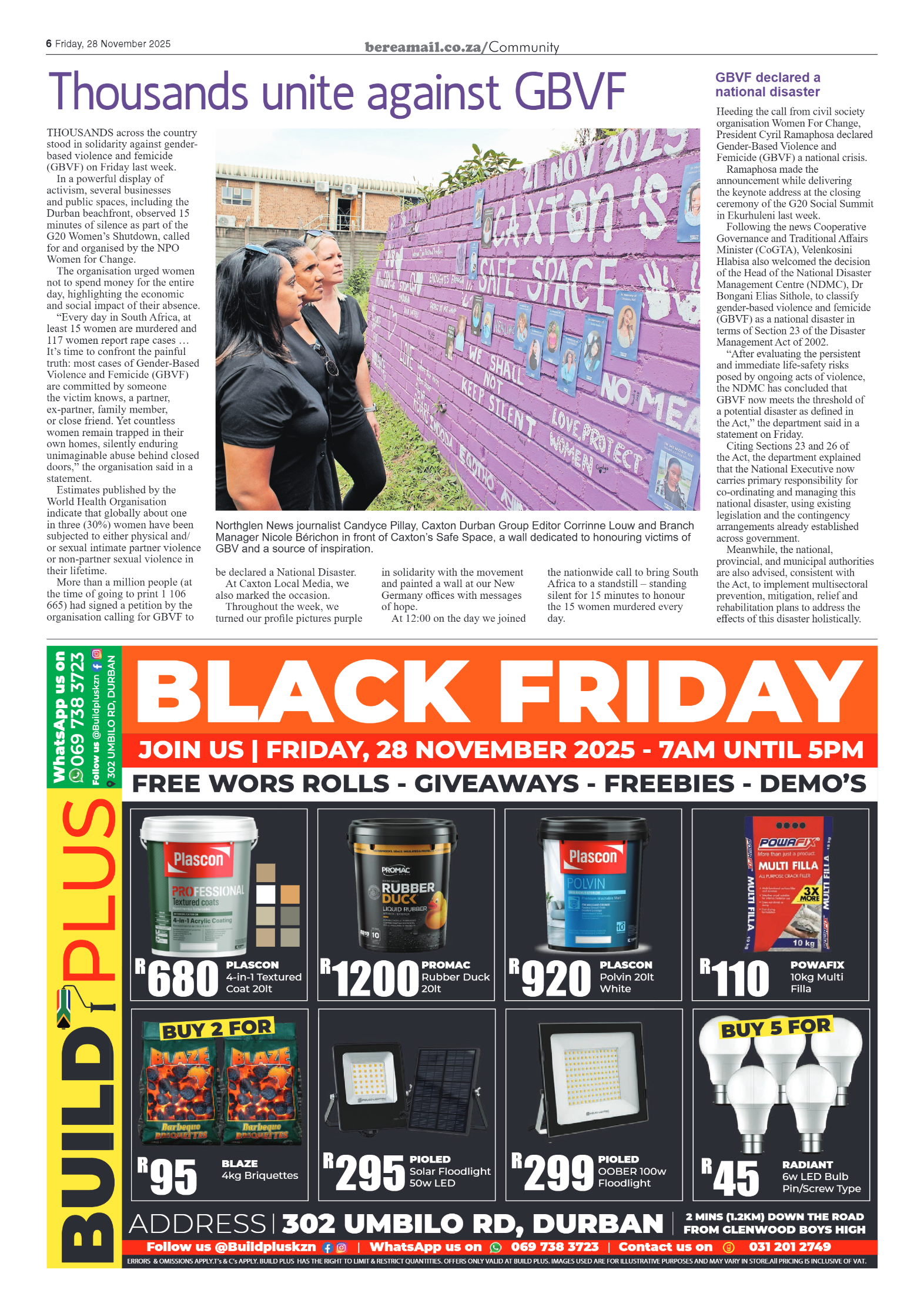 Berea Mail 28 November 2025 page 8