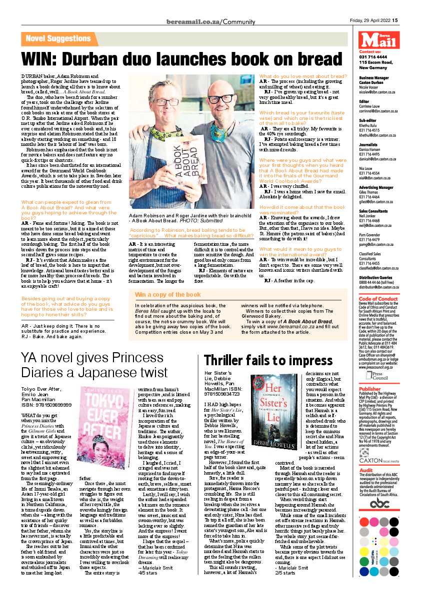 Berea Mail 29 April 2022 page 15
