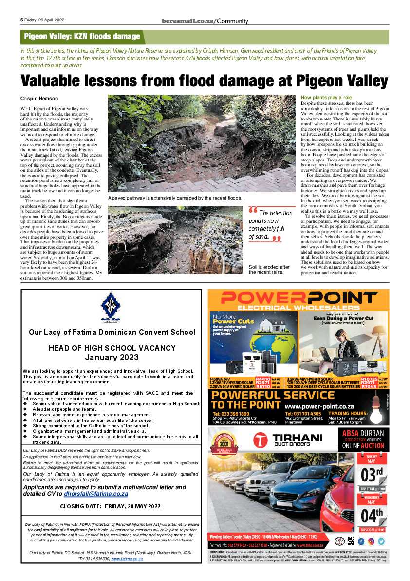 Berea Mail 29 April 2022 page 6