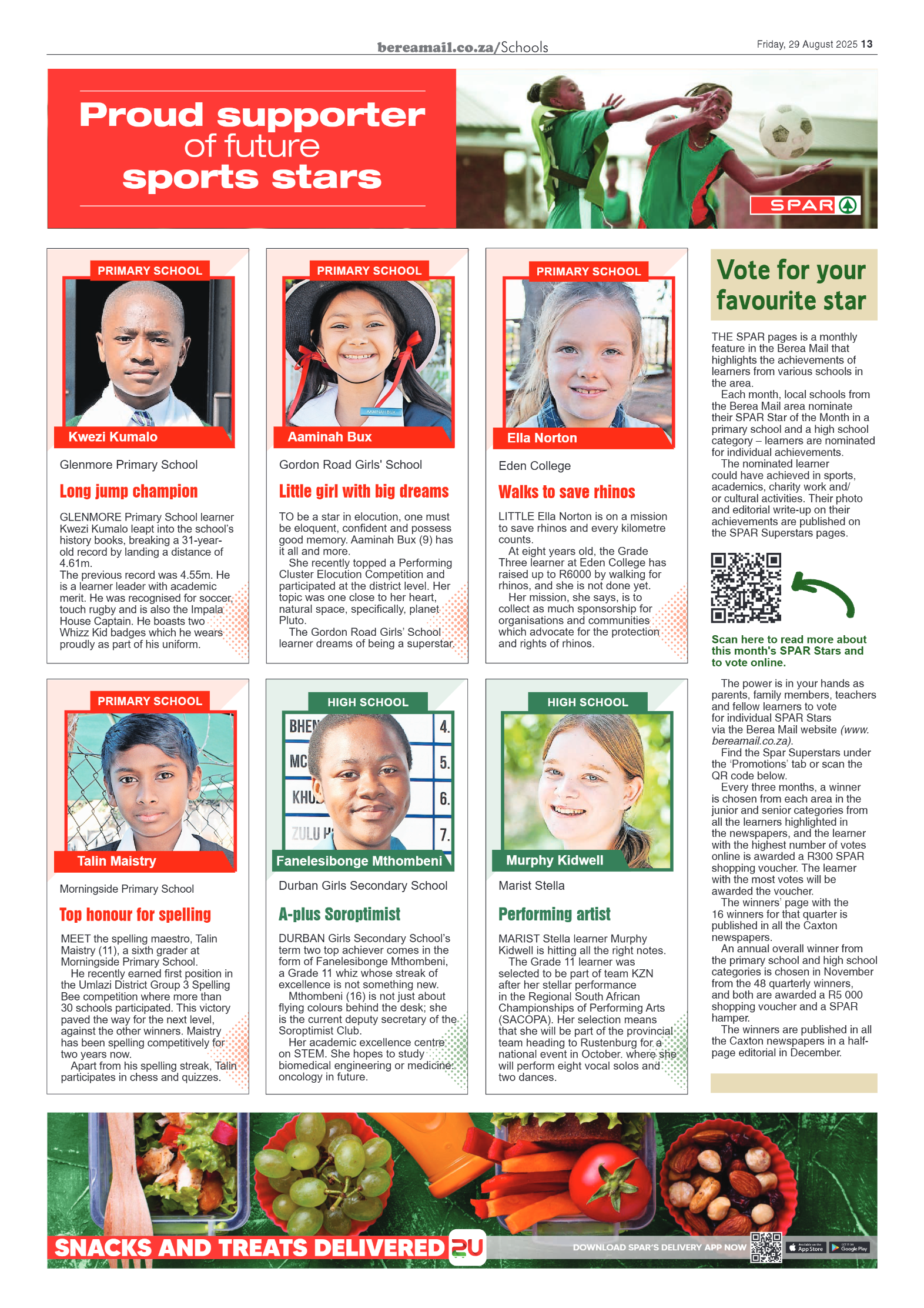 Berea Mail 29 August 2025 page 13