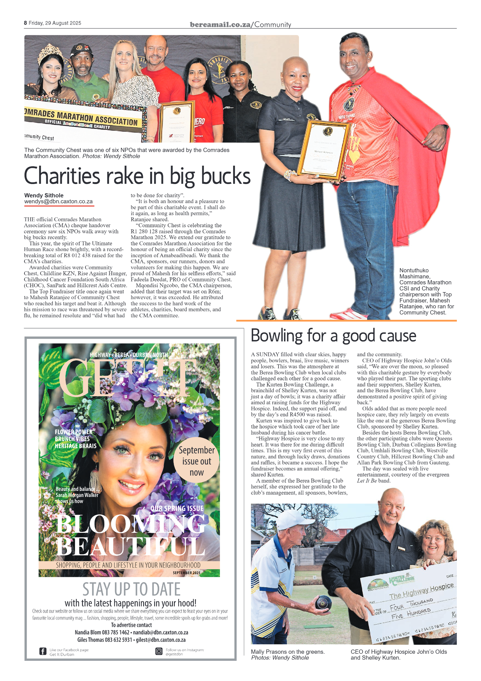 Berea Mail 29 August 2025 page 8