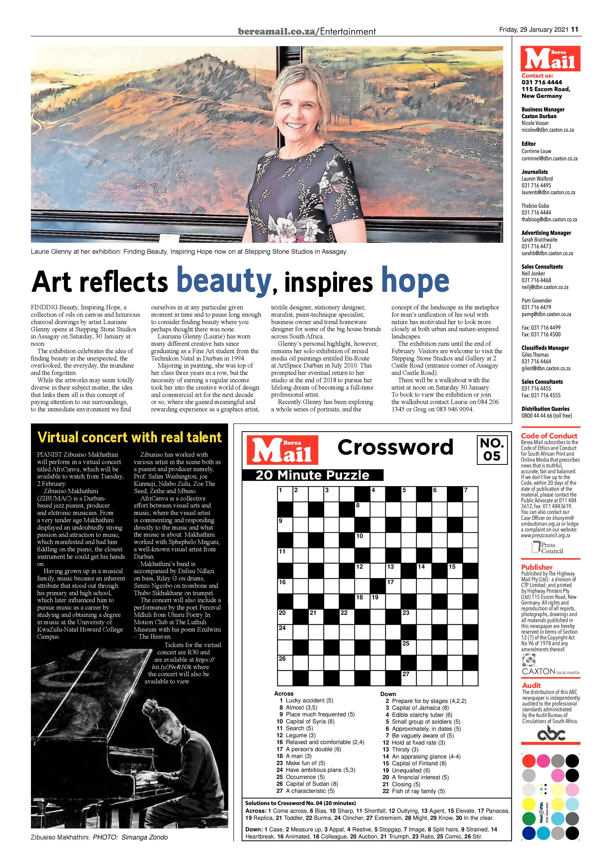 Berea Mail 29 January 2021 page 11