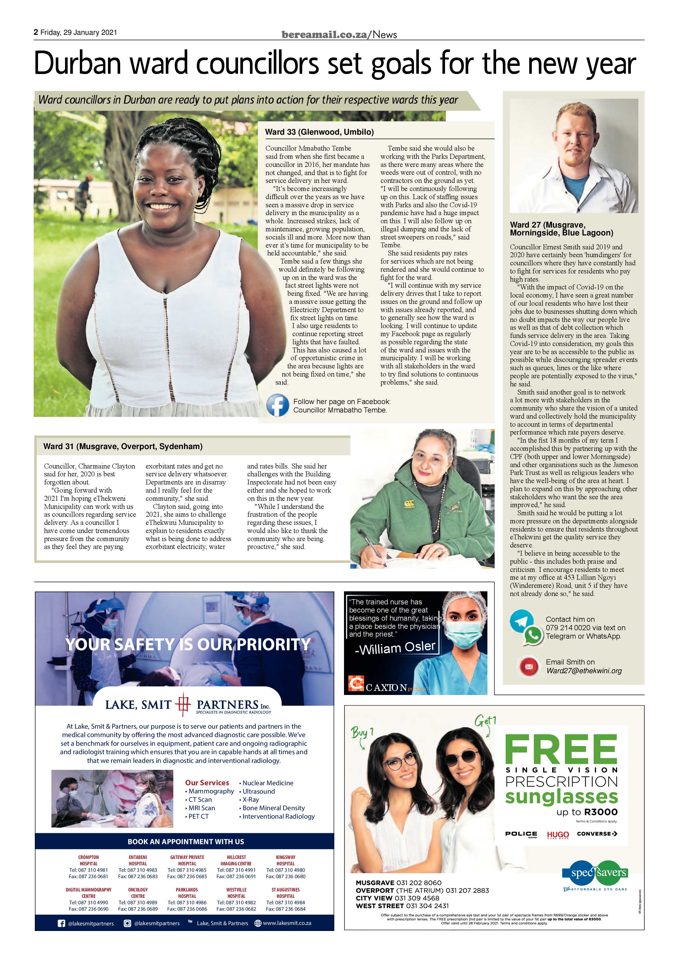 Berea Mail 29 January 2021 page 2