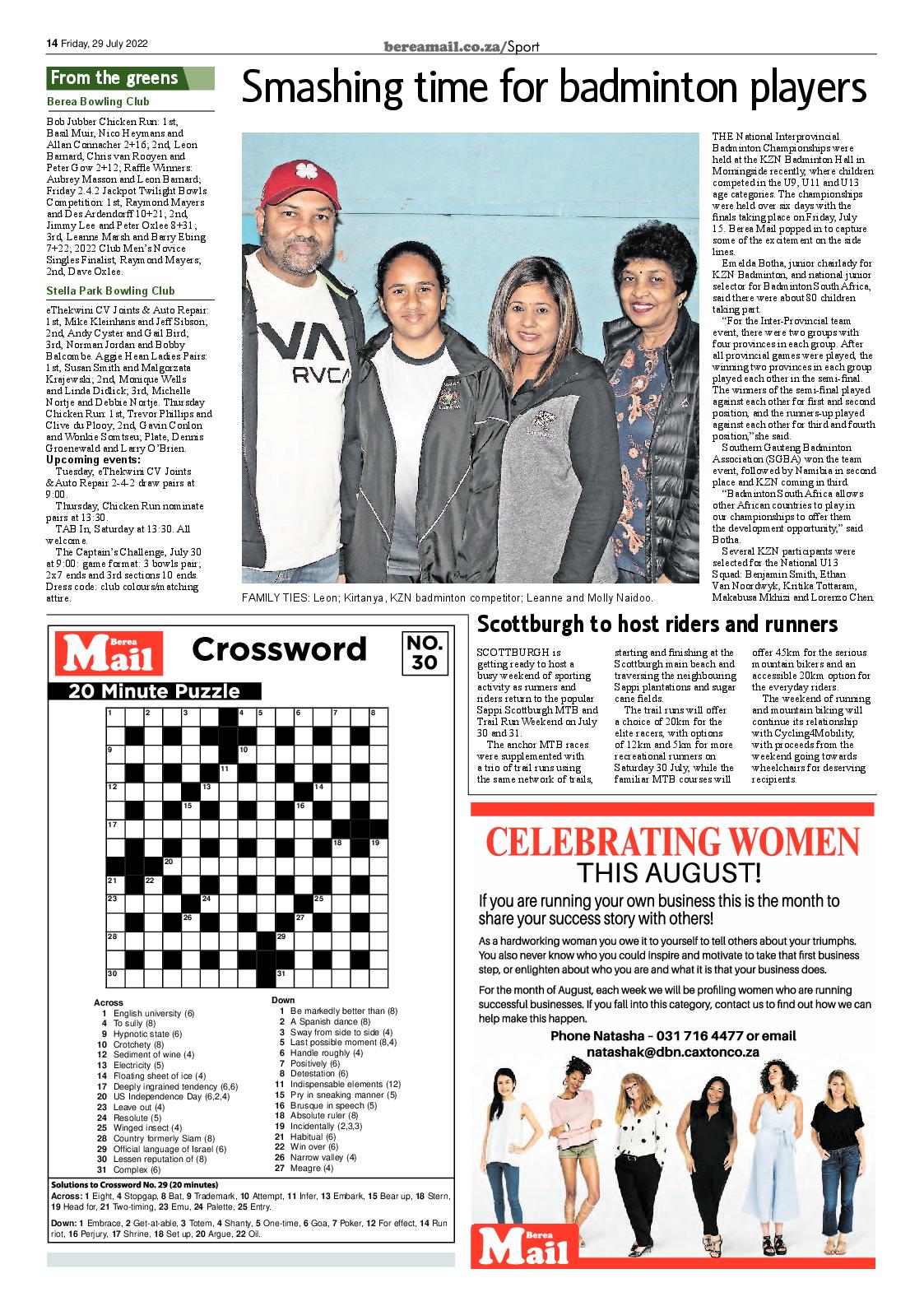 Berea Mail 29 July 2022 page 14
