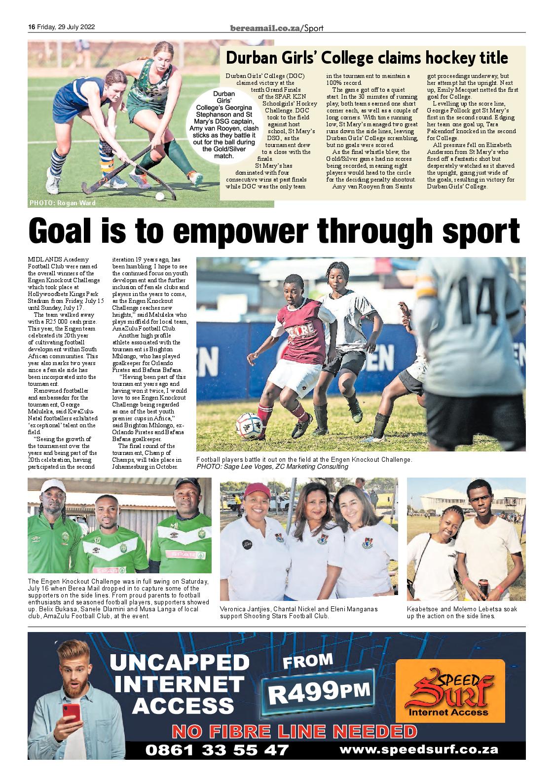 Berea Mail 29 July 2022 page 16