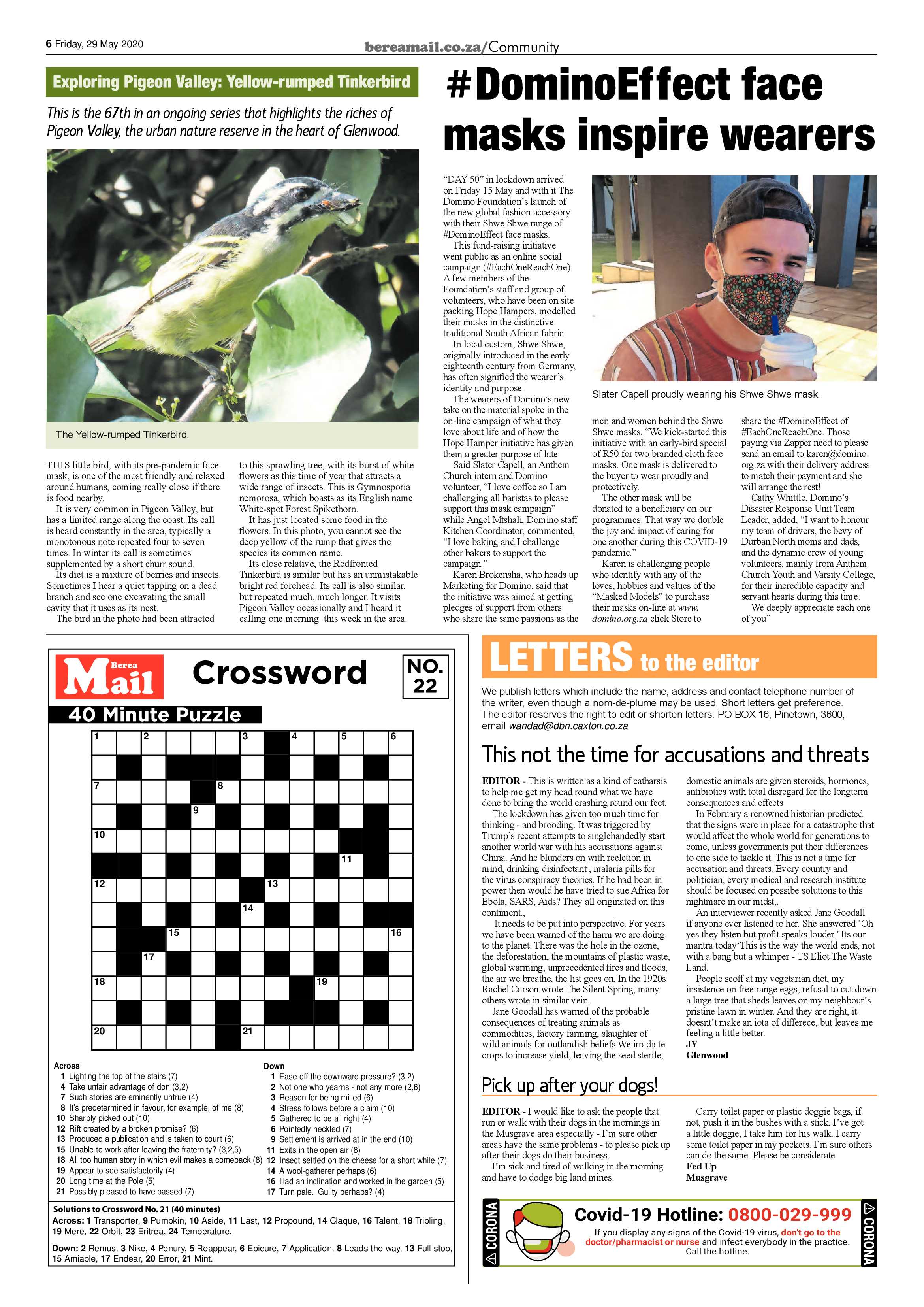 Berea Mail 29 May 2020 page 6