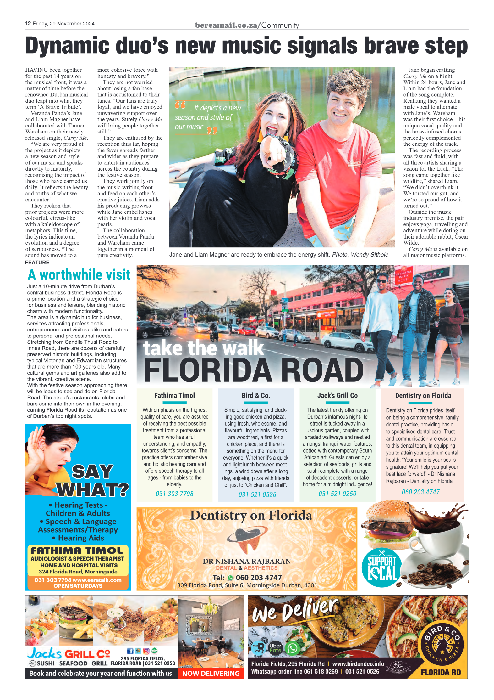 Berea Mail 29 November 2024 page 12