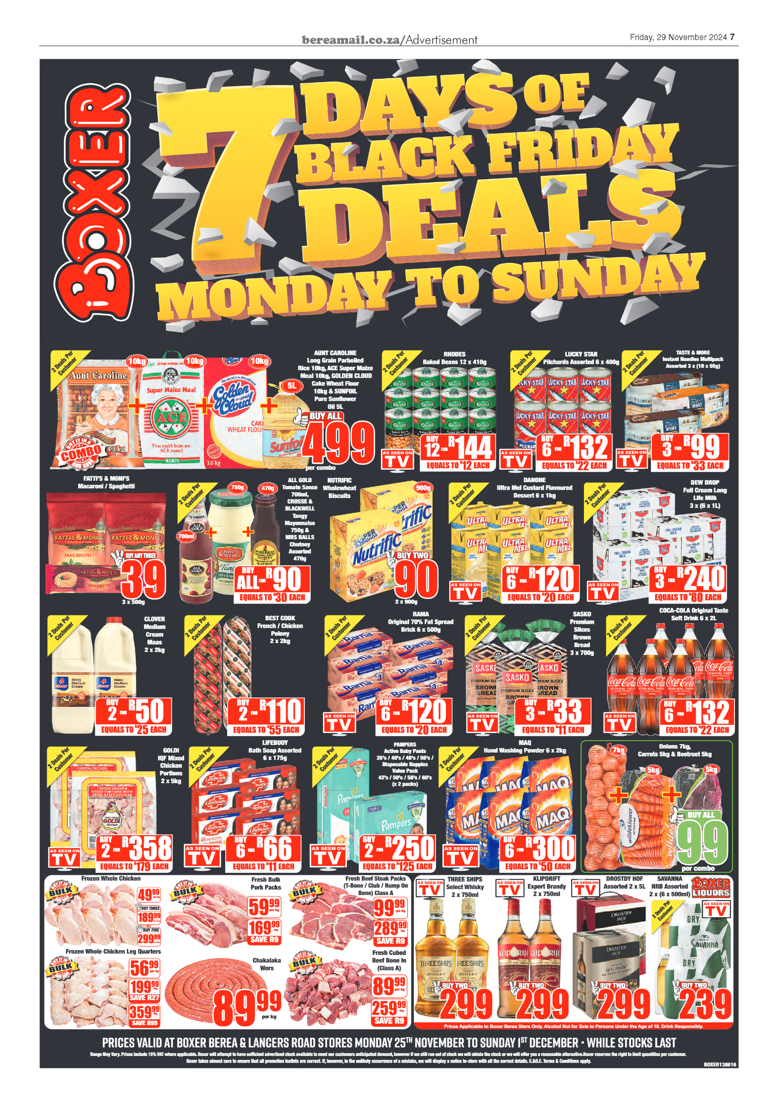 Berea Mail 29 November 2024 page 7