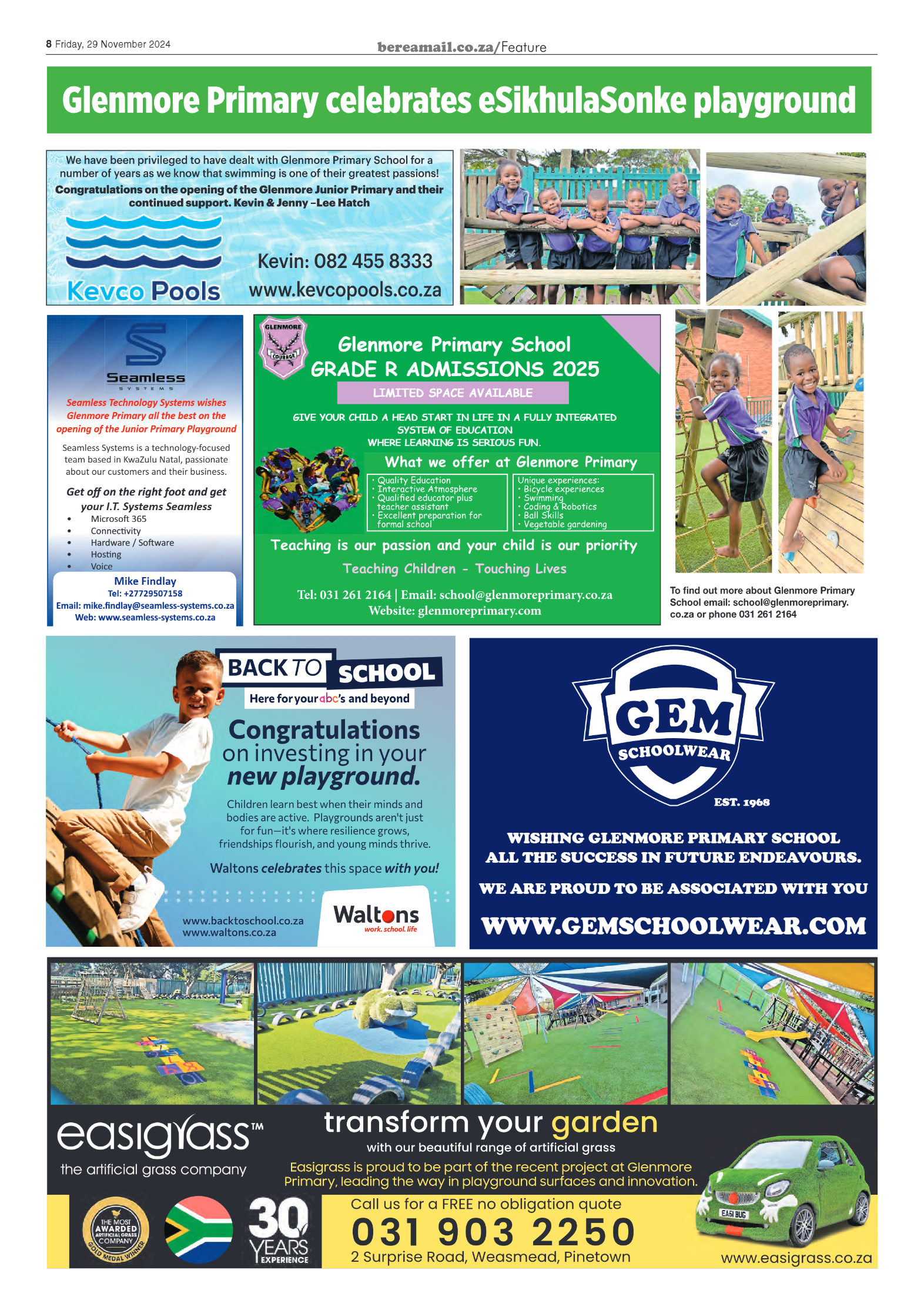 Berea Mail 29 November 2024 page 8