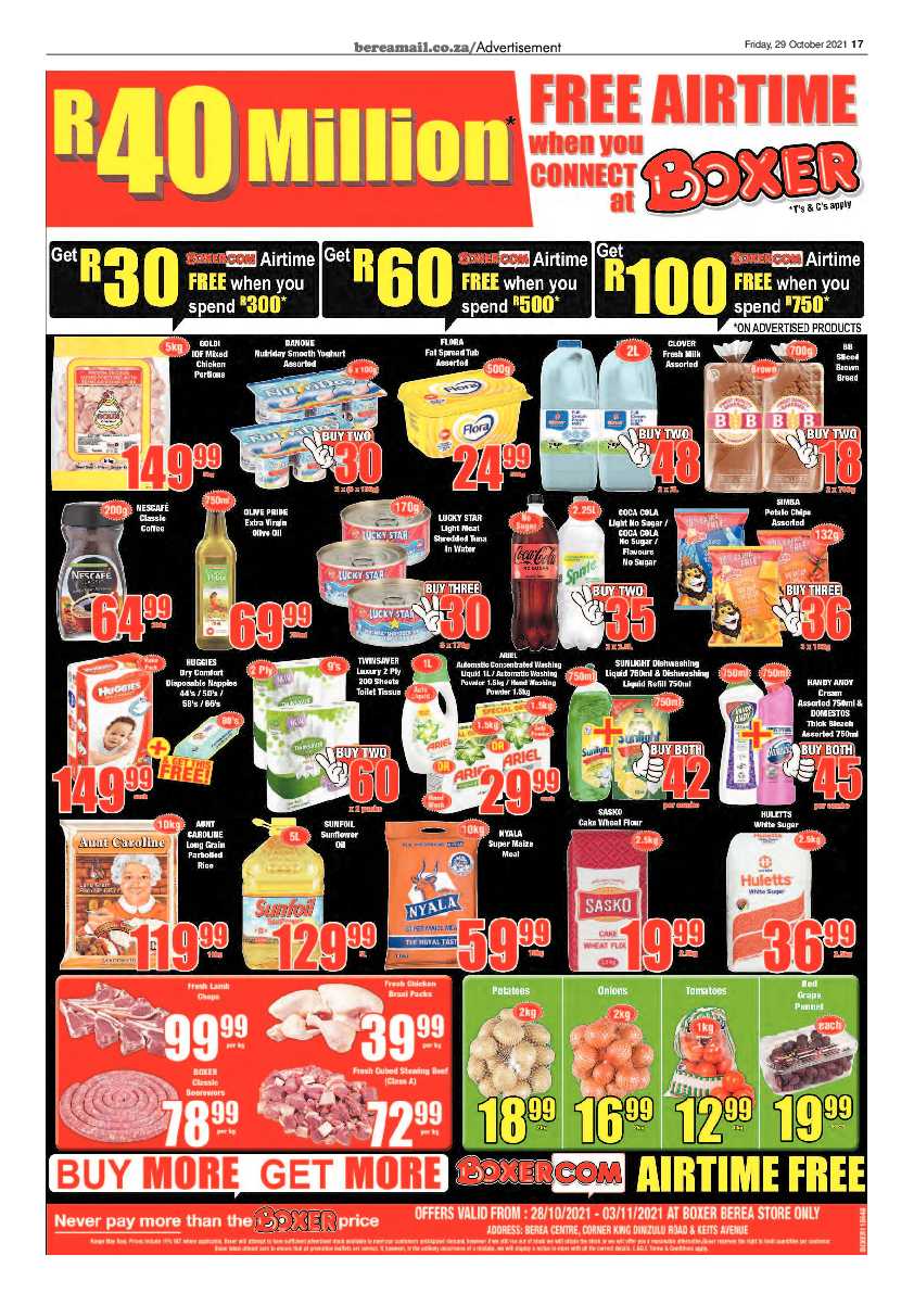 Berea Mail 29 October 2021 page 17