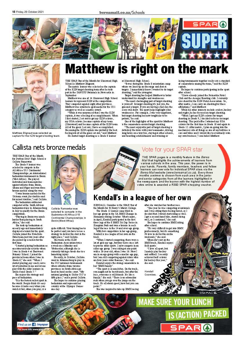 Berea Mail 29 October 2021 page 18