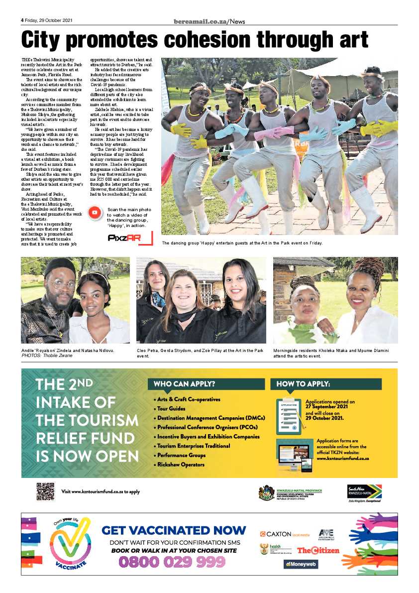 Berea Mail 29 October 2021 page 4