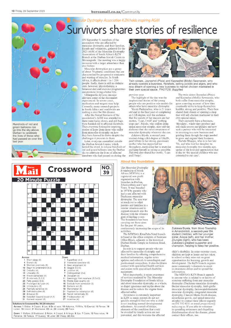 Berea Mail 29 September 2023 page 10