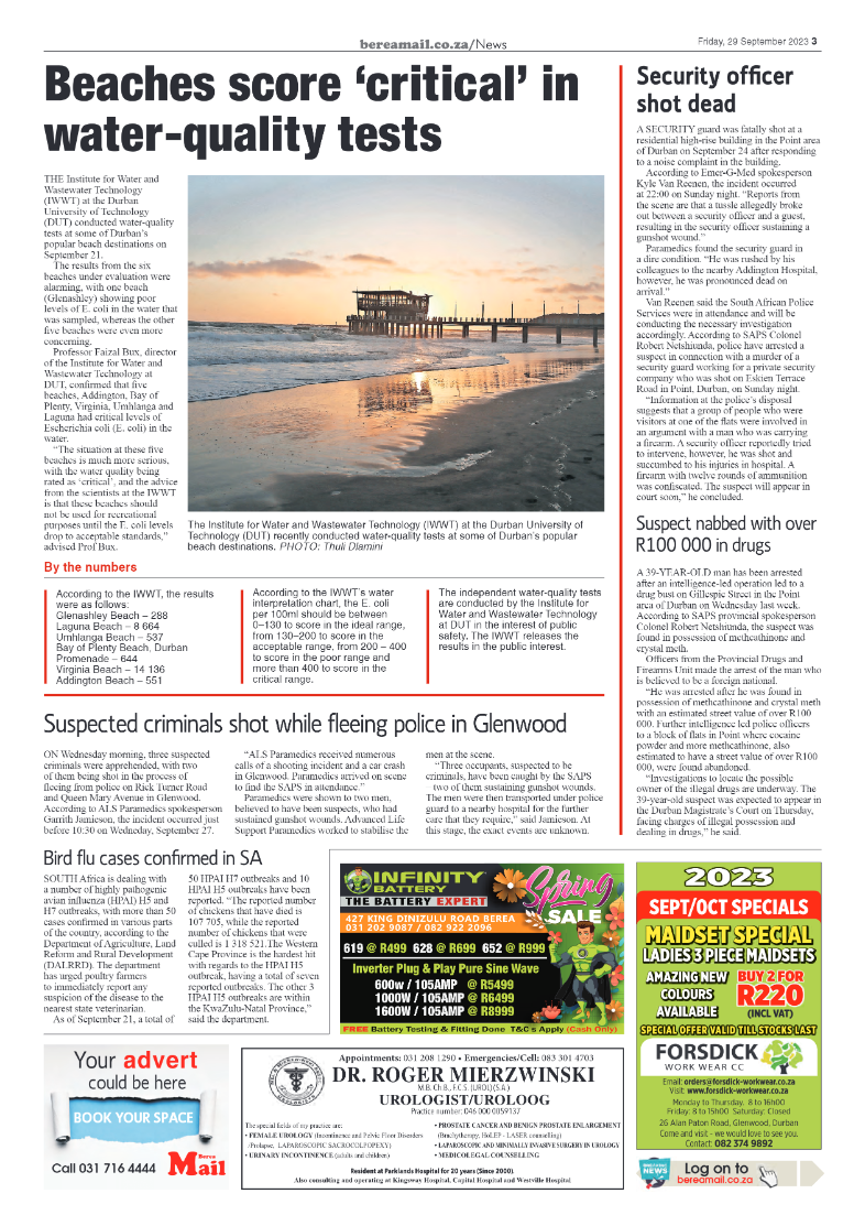 Berea Mail 29 September 2023 page 3