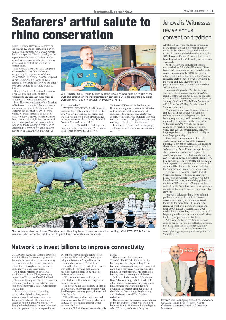 Berea Mail 29 September 2023 page 5