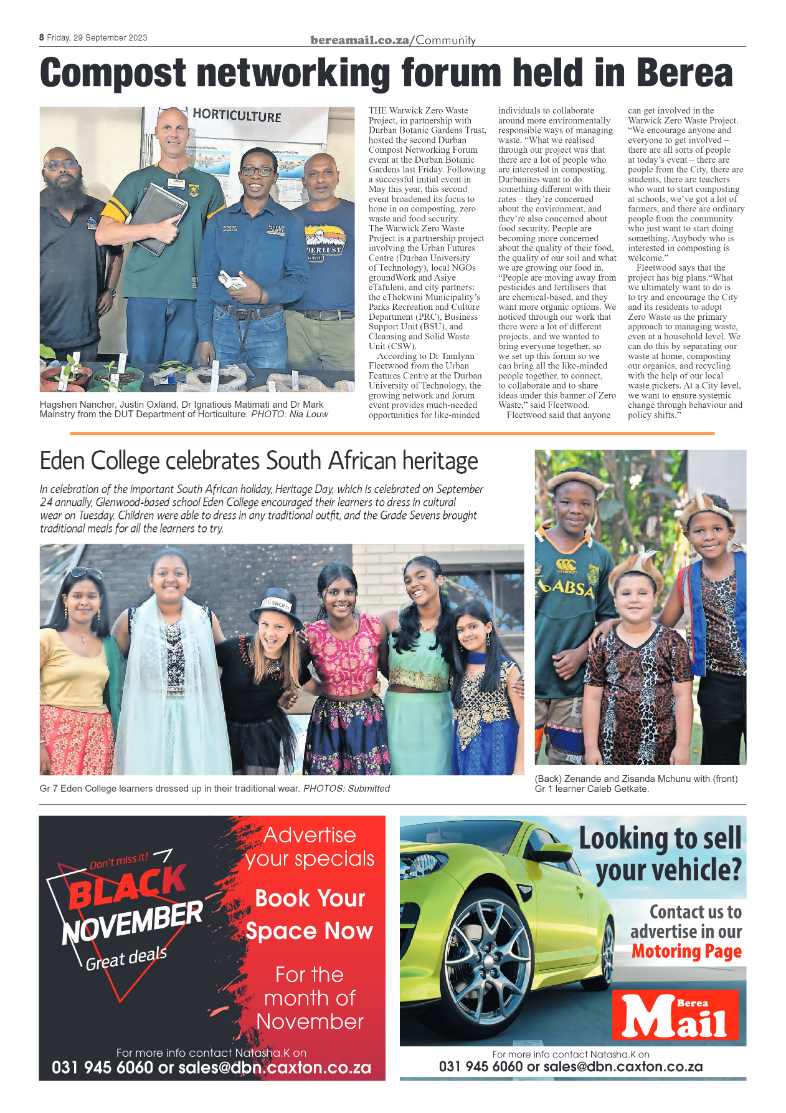 Berea Mail 29 September 2023 page 8