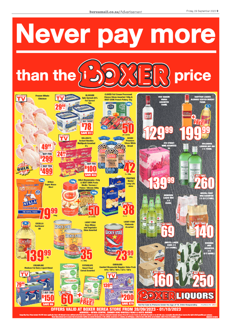 Berea Mail 29 September 2023 page 9