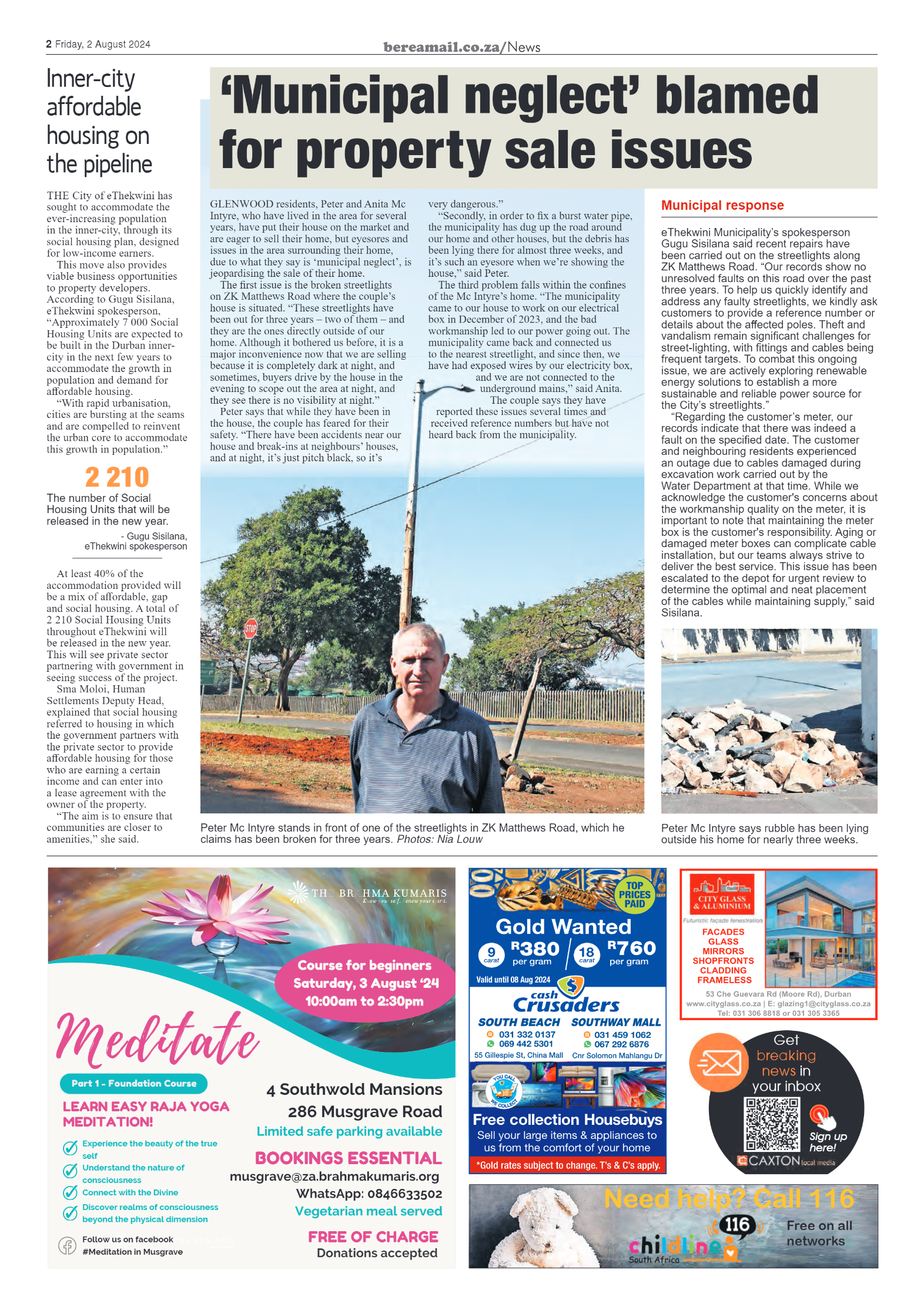 Berea Mail 2 August 2024 page 2