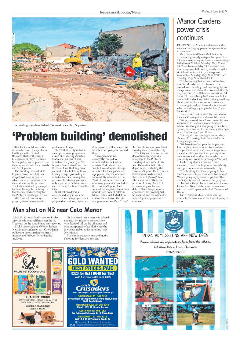 Berea Mail 2 June 2023 page 3
