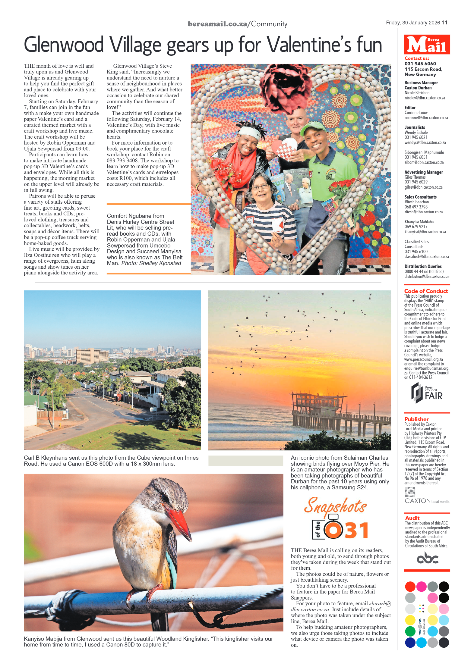 Berea Mail 30 January 2026 page 11