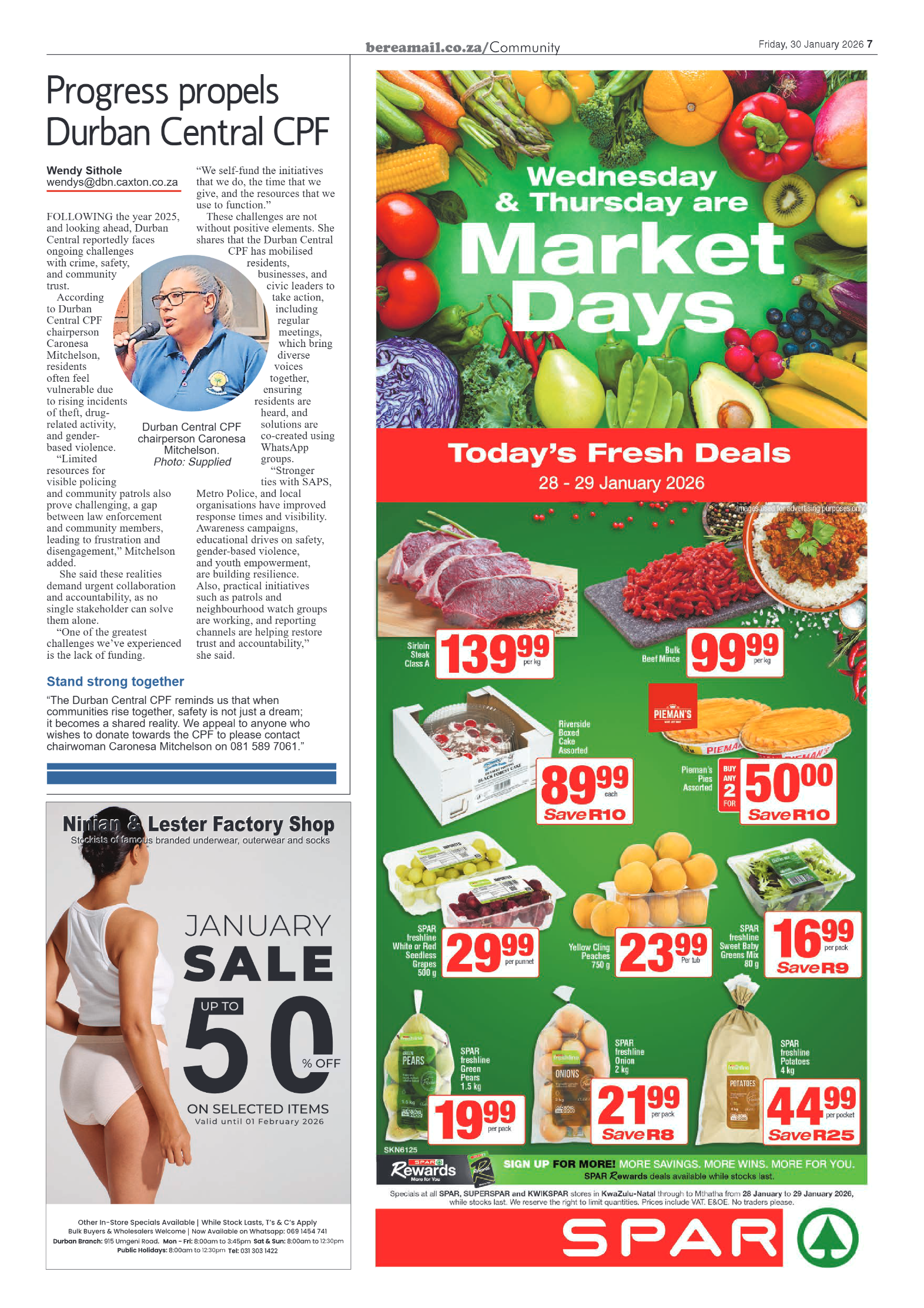 Berea Mail 30 January 2026 page 7