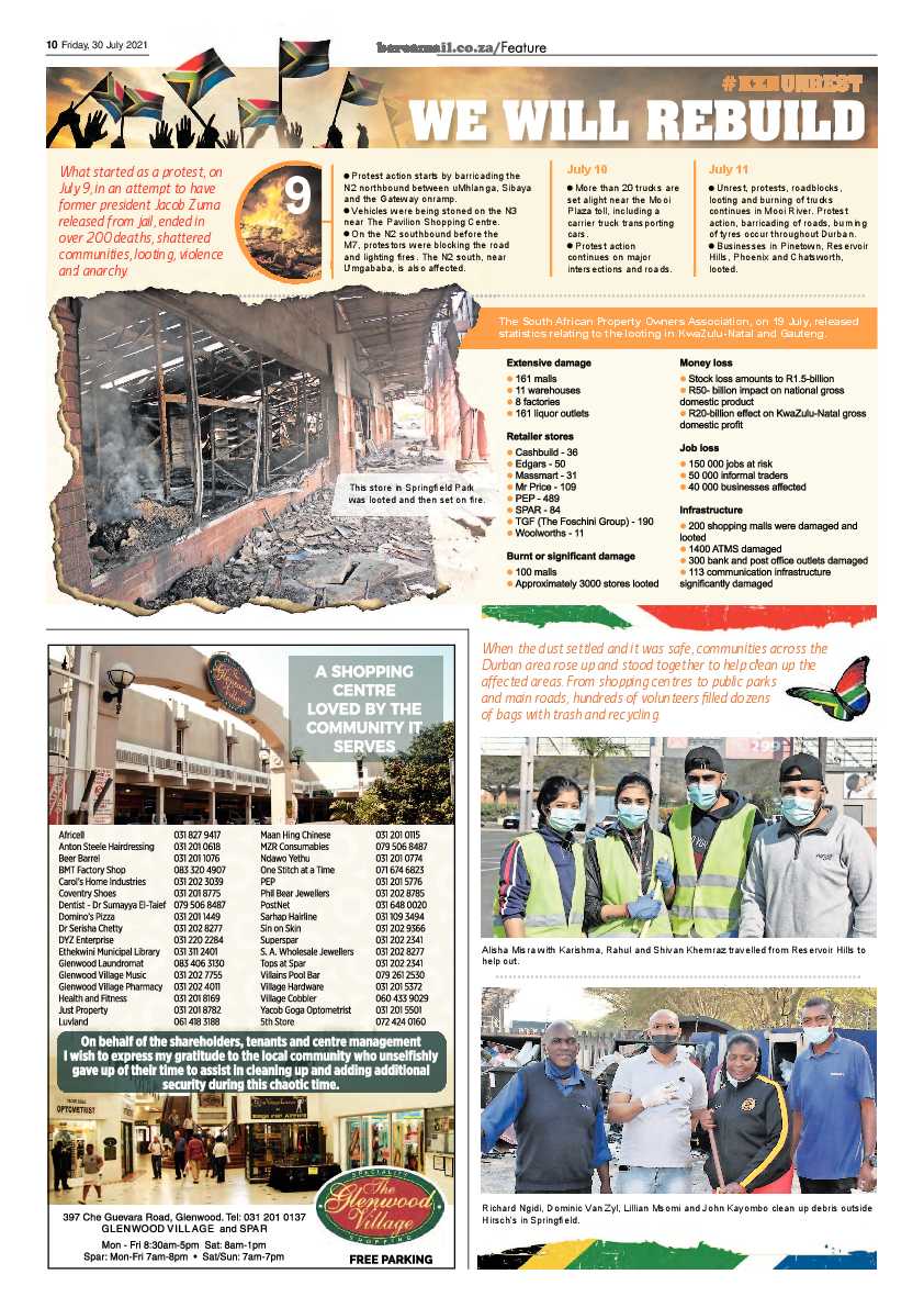 Berea Mail 30 July 2021 page 10