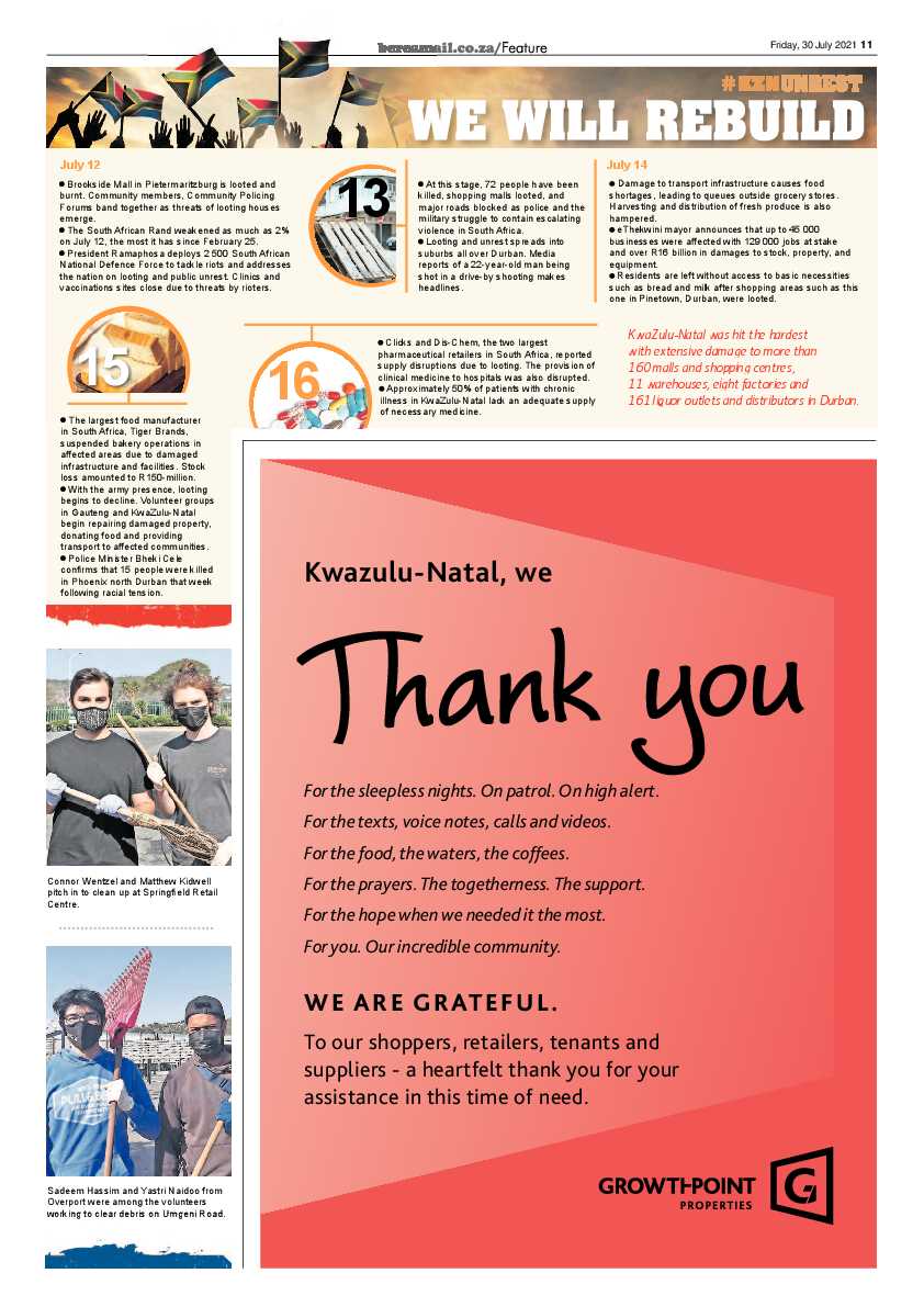 Berea Mail 30 July 2021 page 11