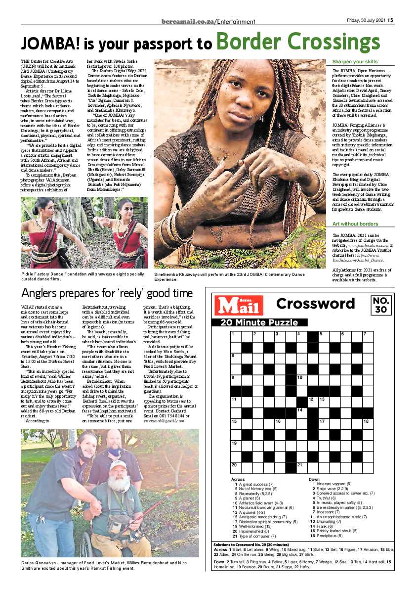 Berea Mail 30 July 2021 page 15