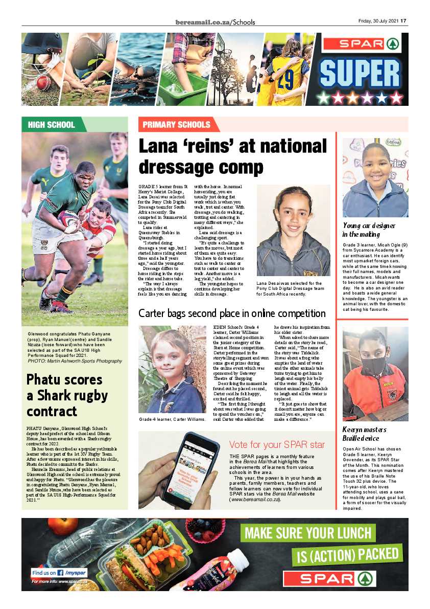Berea Mail 30 July 2021 page 17