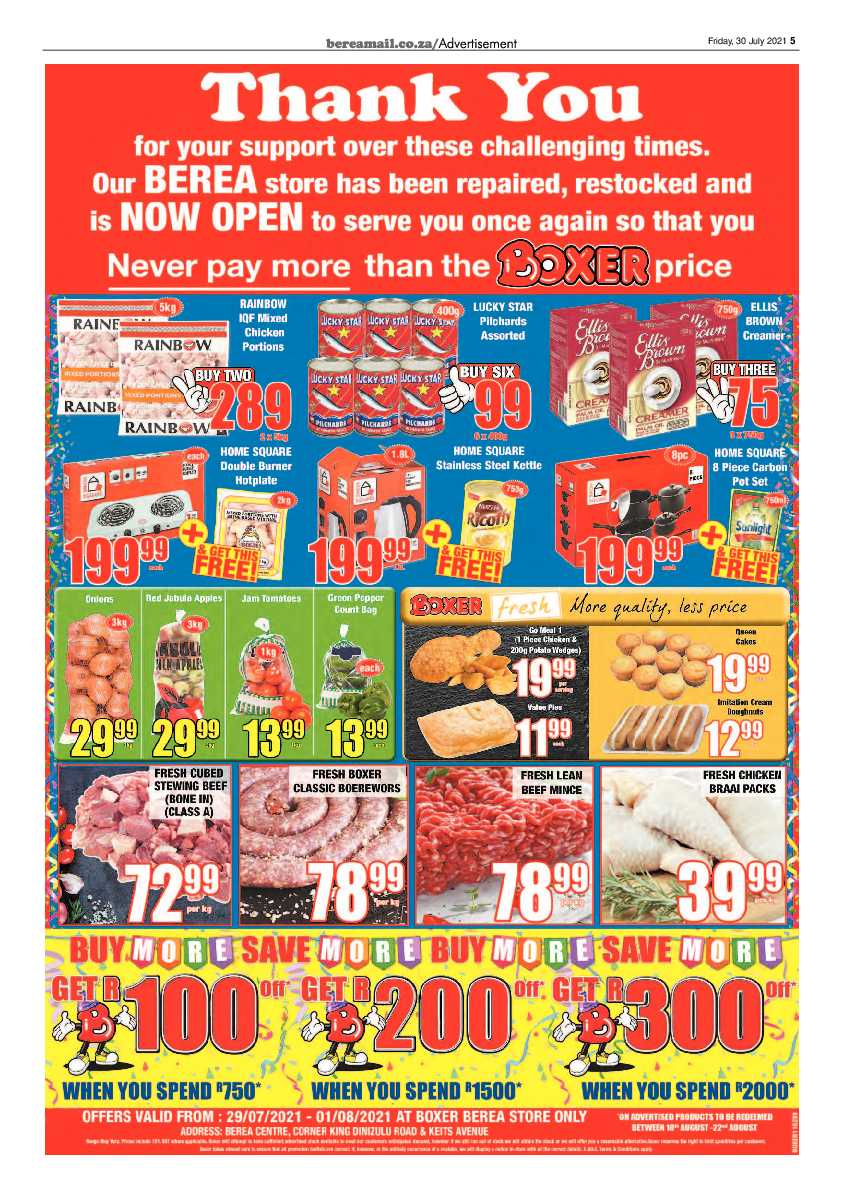 Berea Mail 30 July 2021 page 5